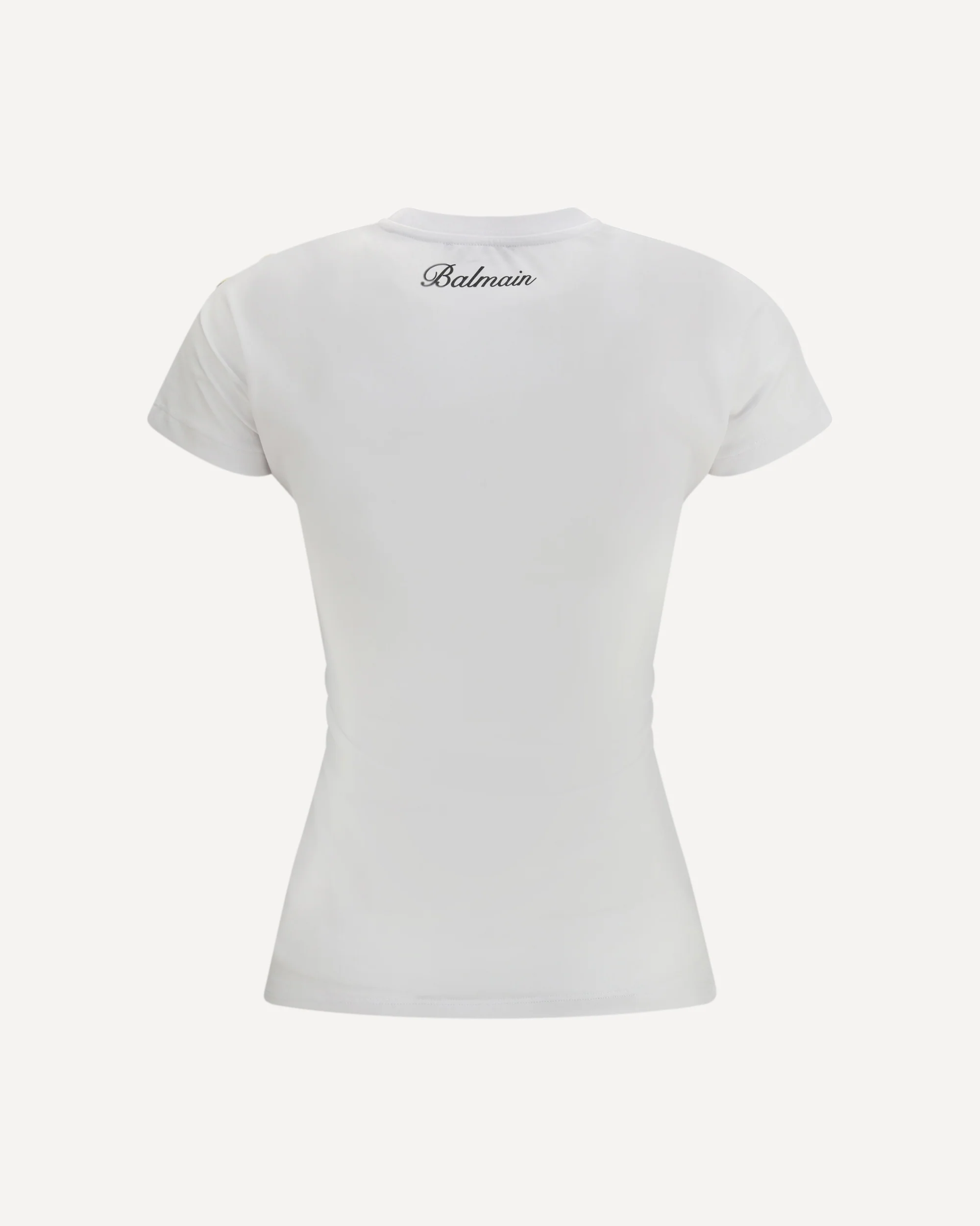 3 buttons Draped T-shirt - Image 4