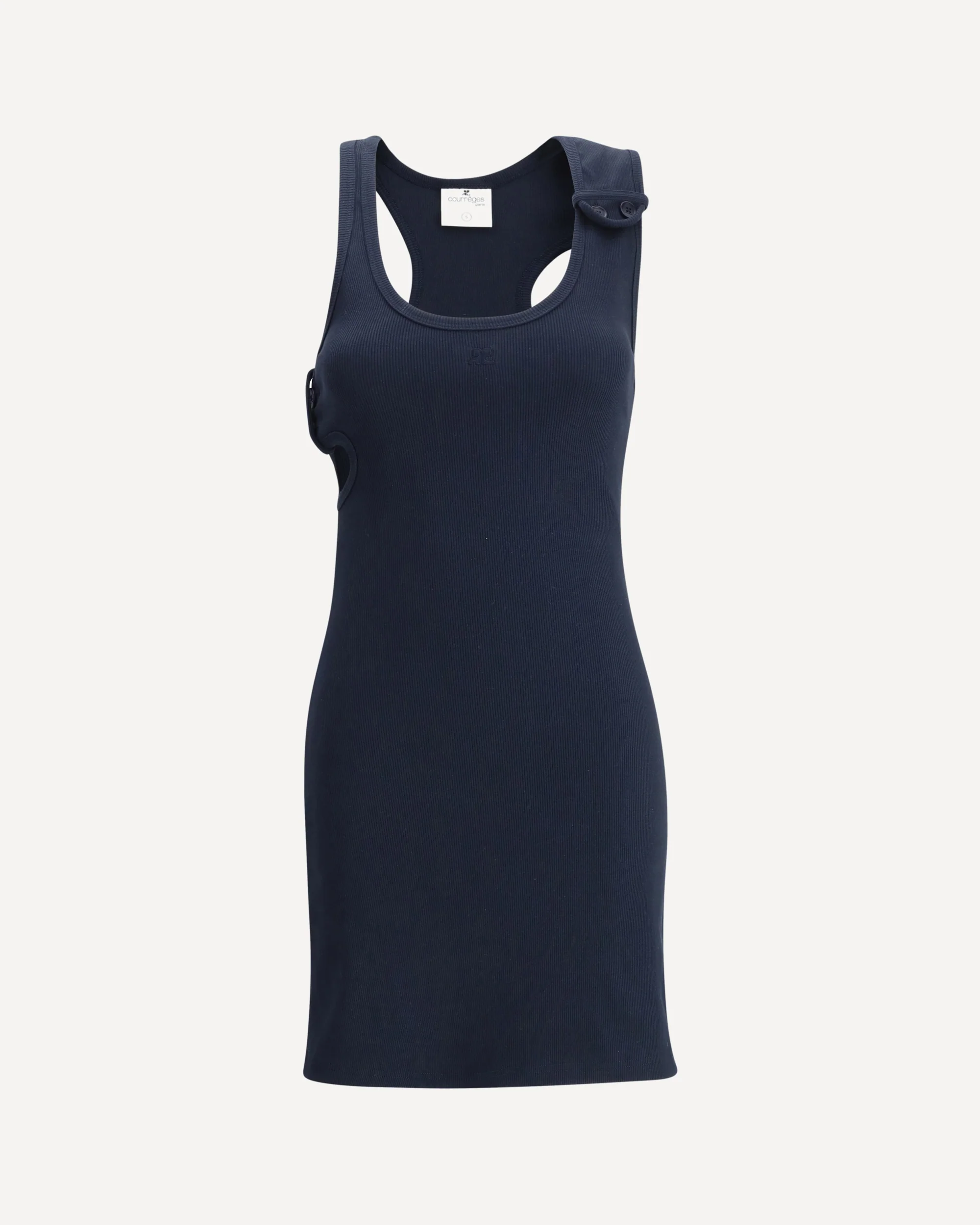 90s Rib midi Dress