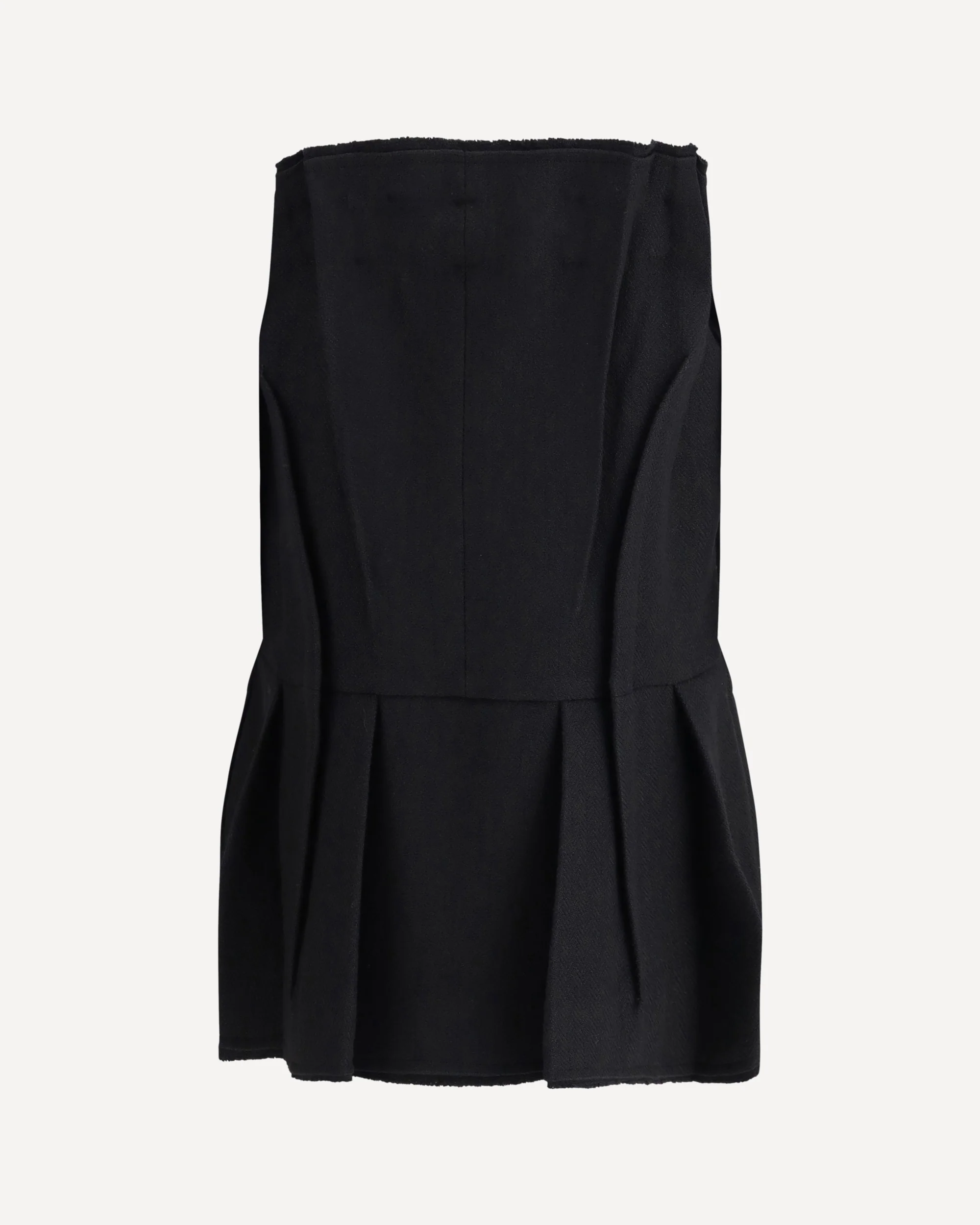 Black strapless Dress with a bow - Image 4