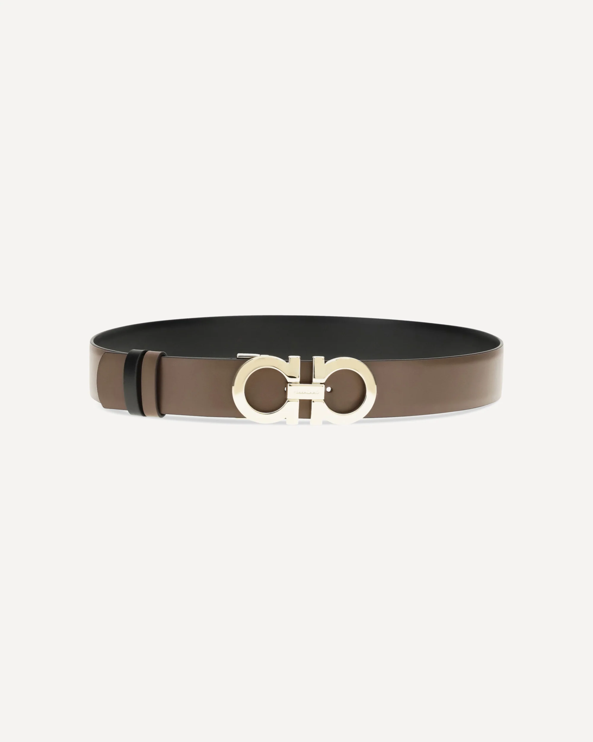 Reversible and adjustable Gancini Belt - Image 4