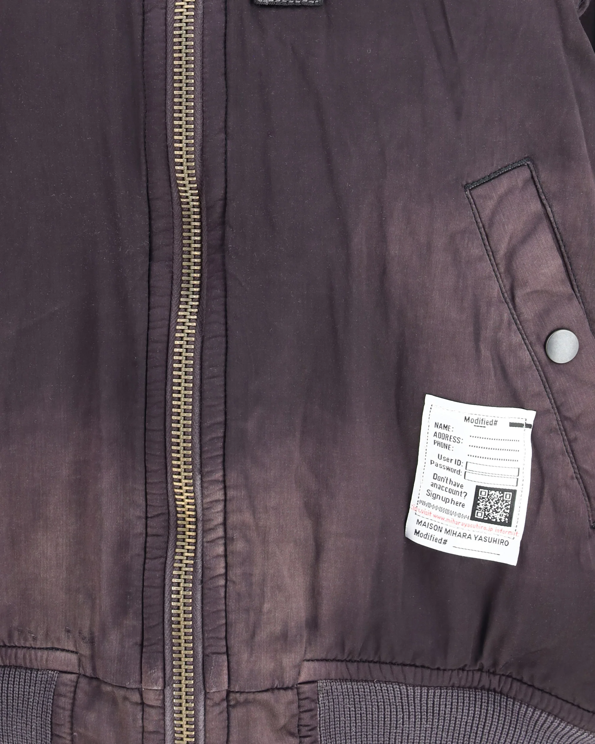 Aged Flight Jacket - Image 5