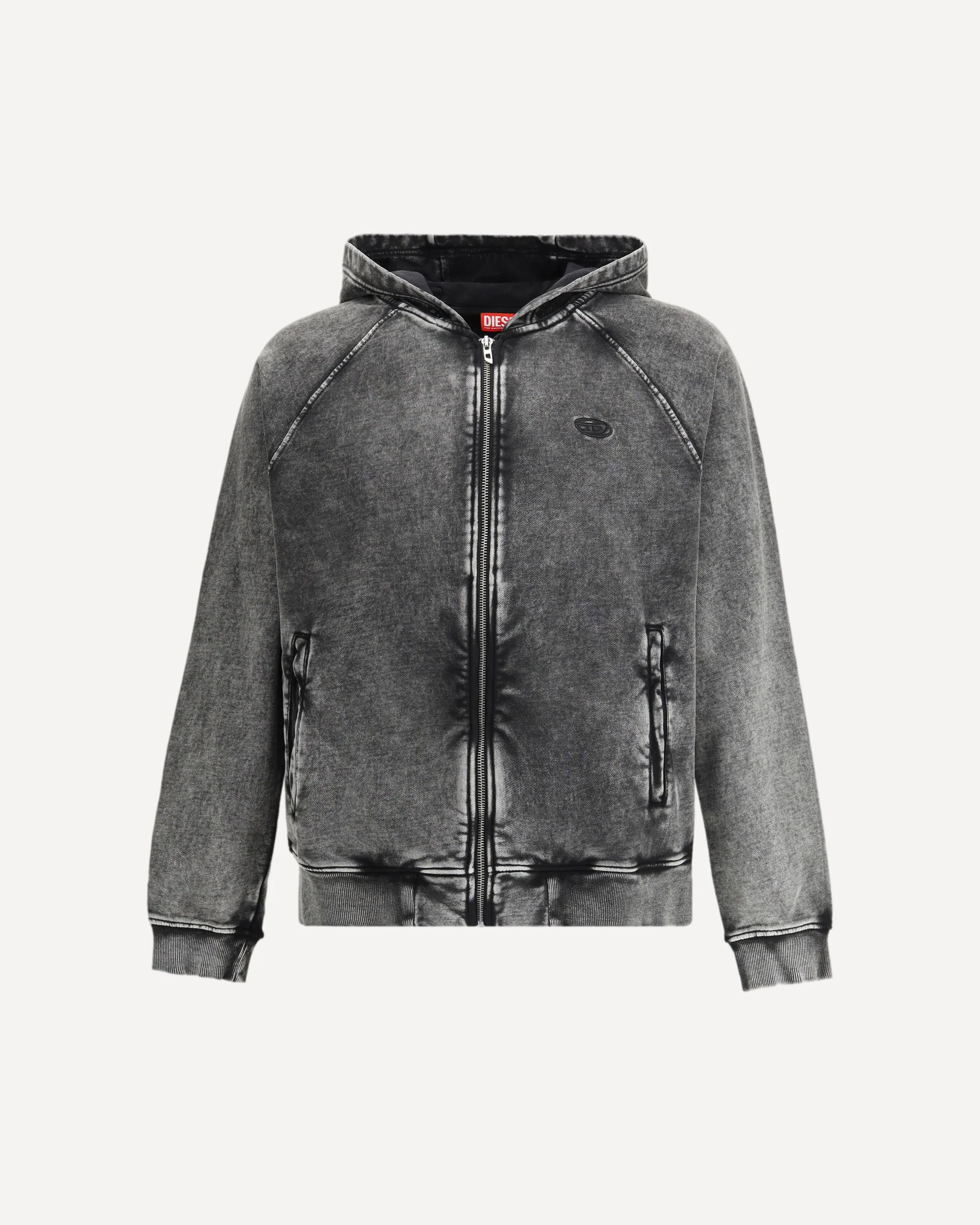 Hooded zip Sweatshirt - Image 3