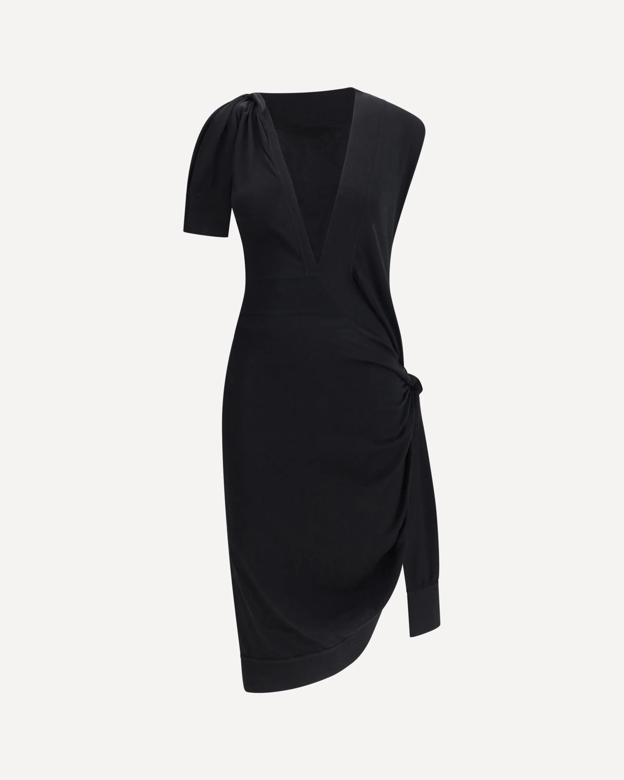 Asymmetrical knit Dress - Image 3