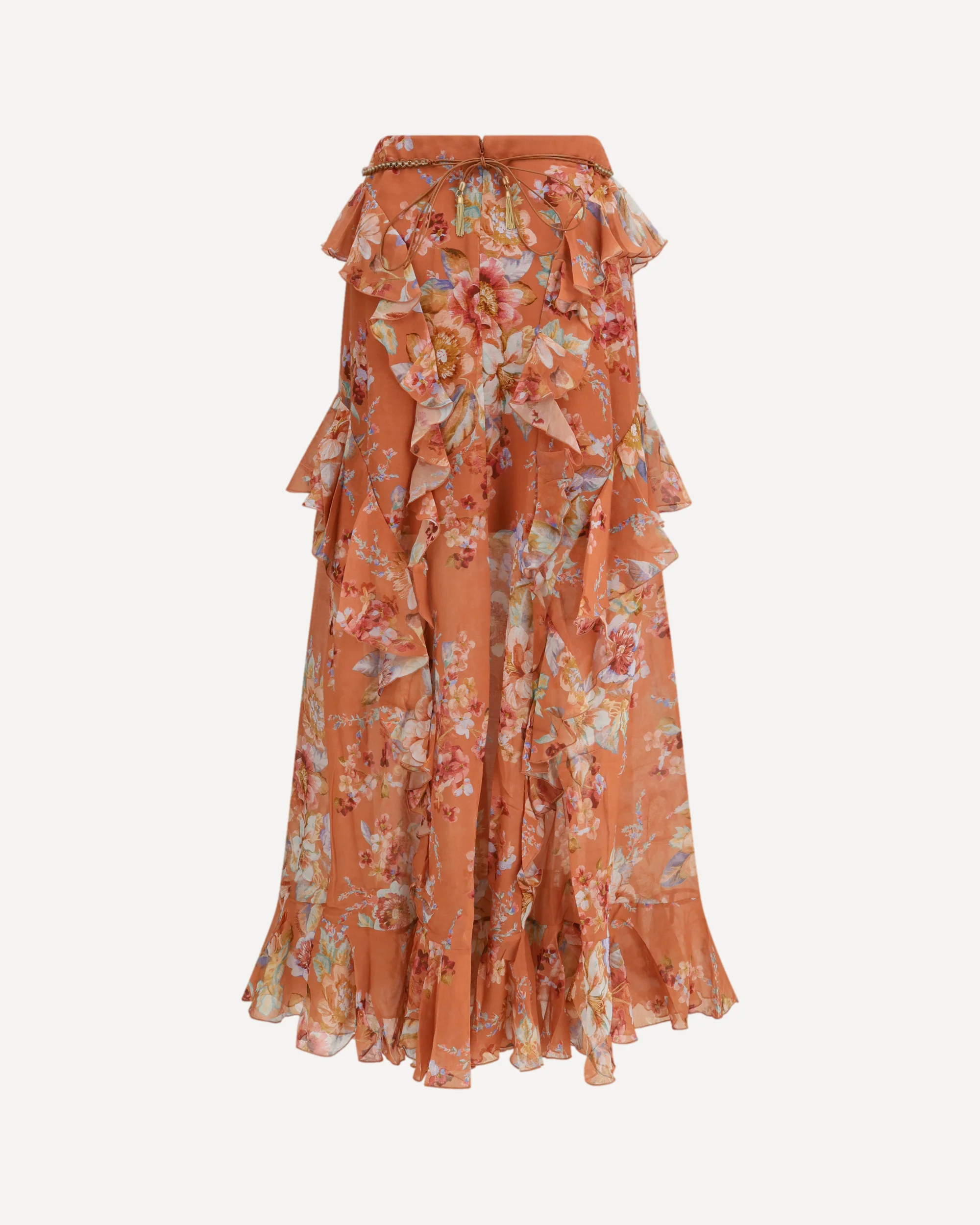 Long Ruffle Skirt - Image 2