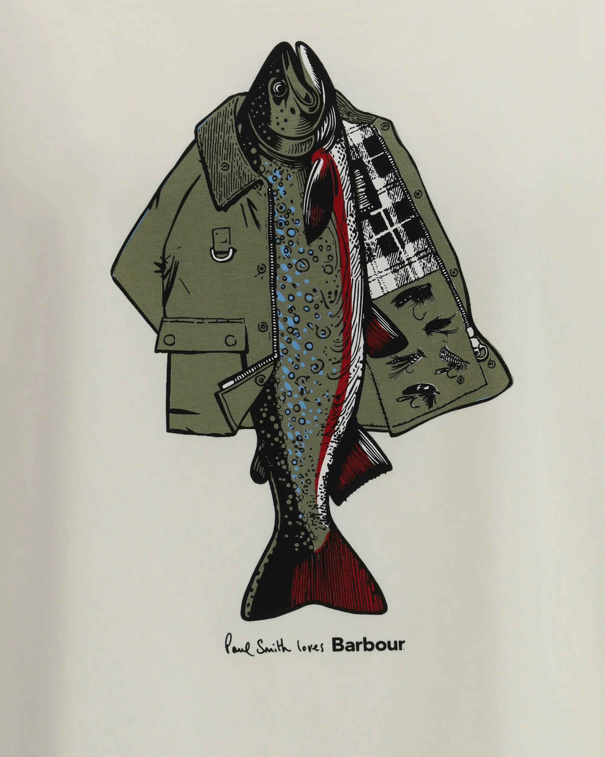 Fishing T-Shirt Barbour x Paul Smith - Image 5