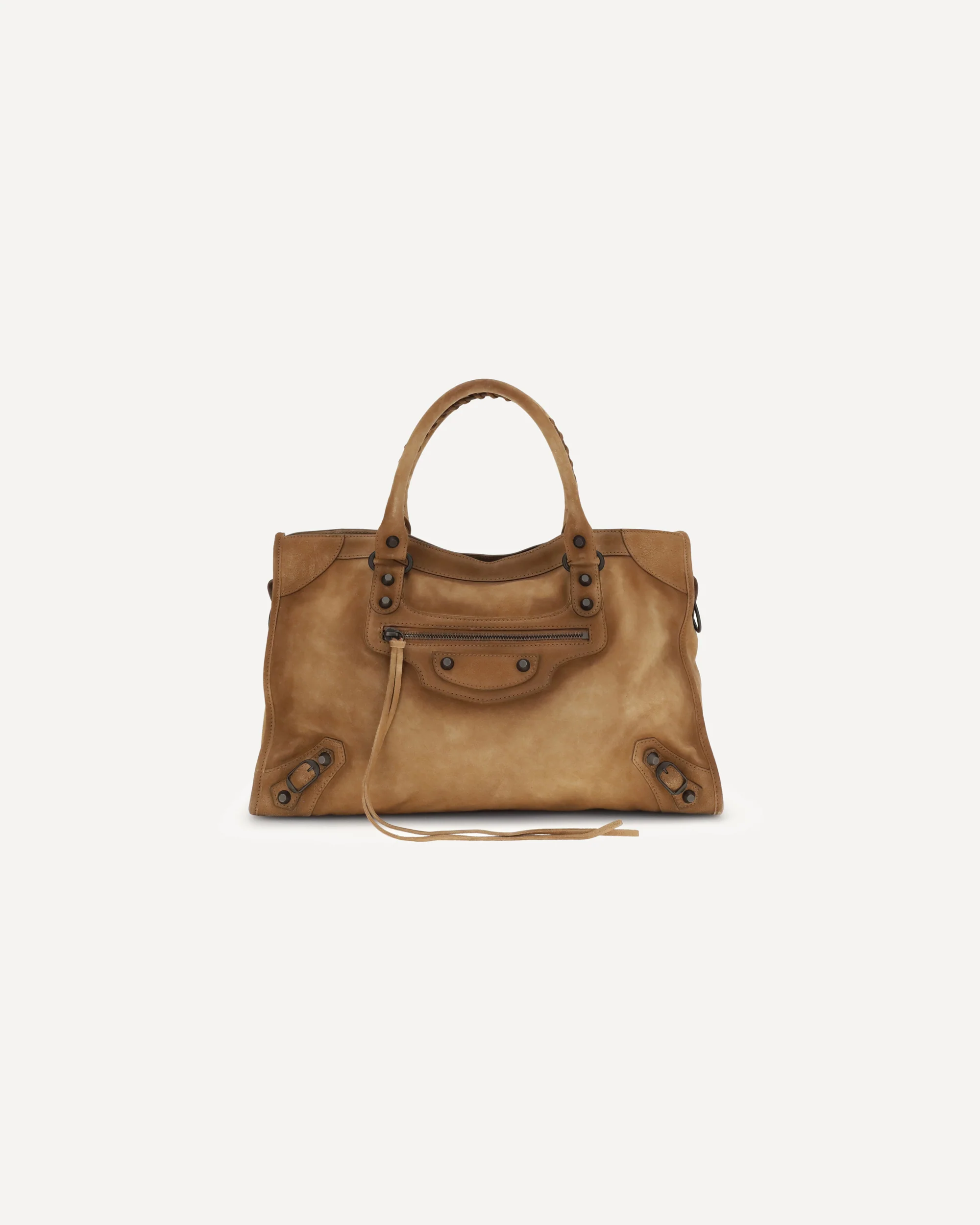Suede Le City medium Handbag - Image 3