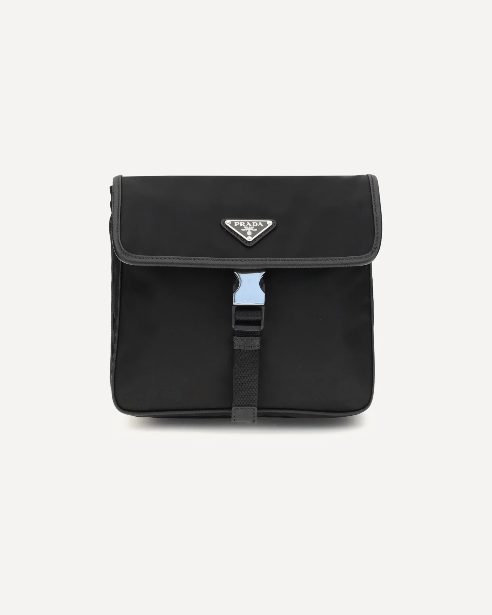 Re-Nylon and saffiano Shoulder Bag - Image 3
