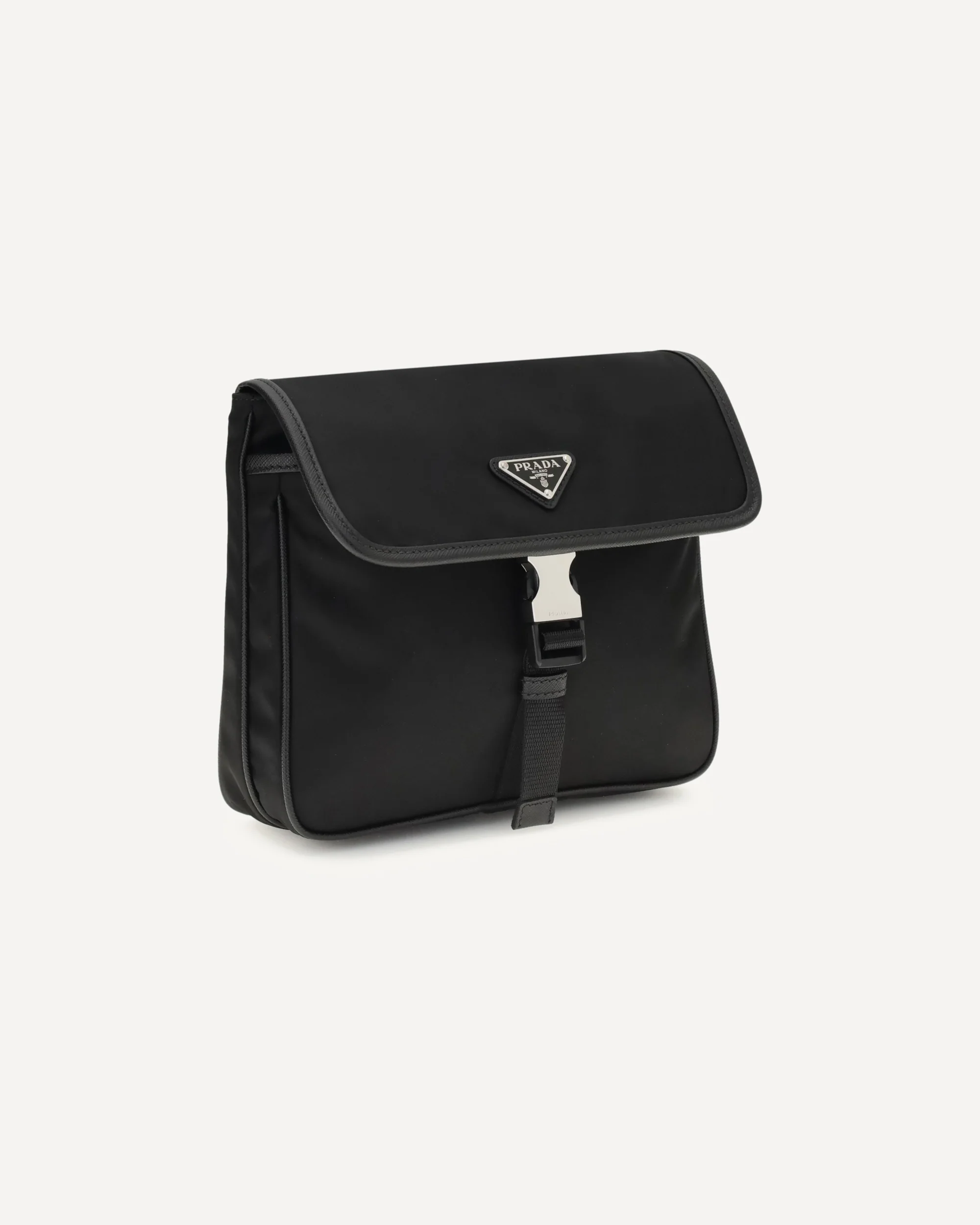 Re-Nylon and saffiano Shoulder Bag - Image 4