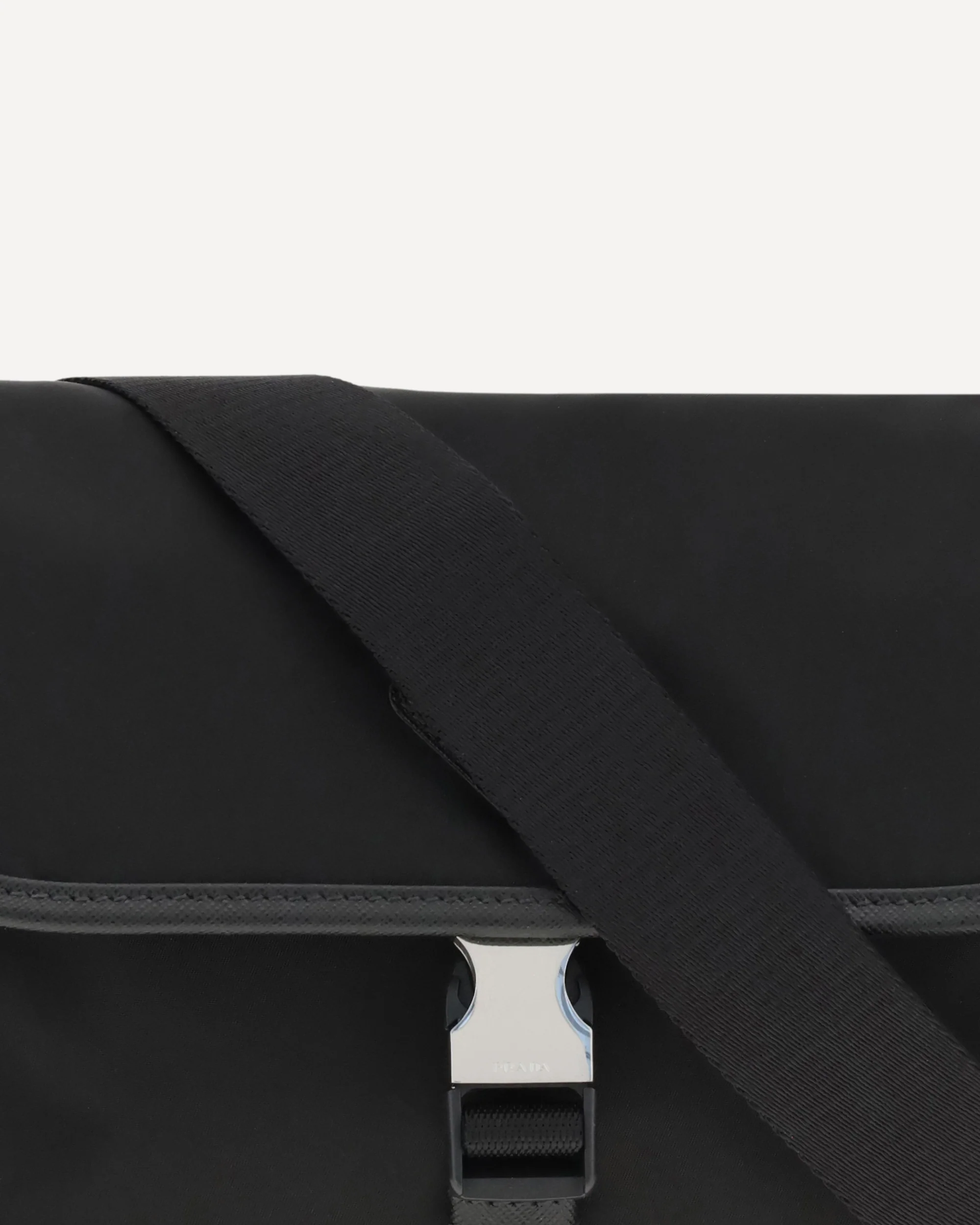 Re-Nylon and saffiano Shoulder Bag - Image 6