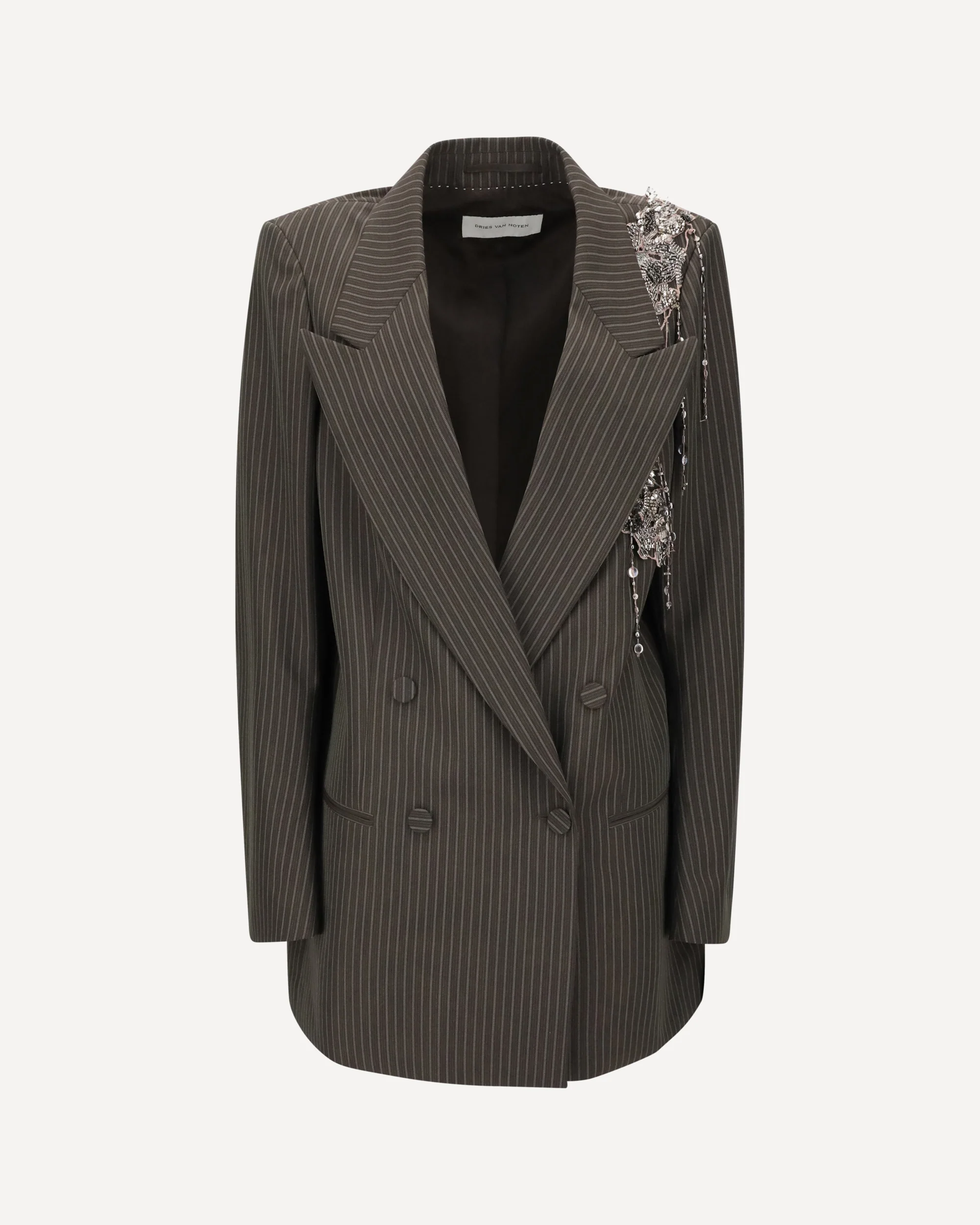 Beaded striped Blazer - Image 3