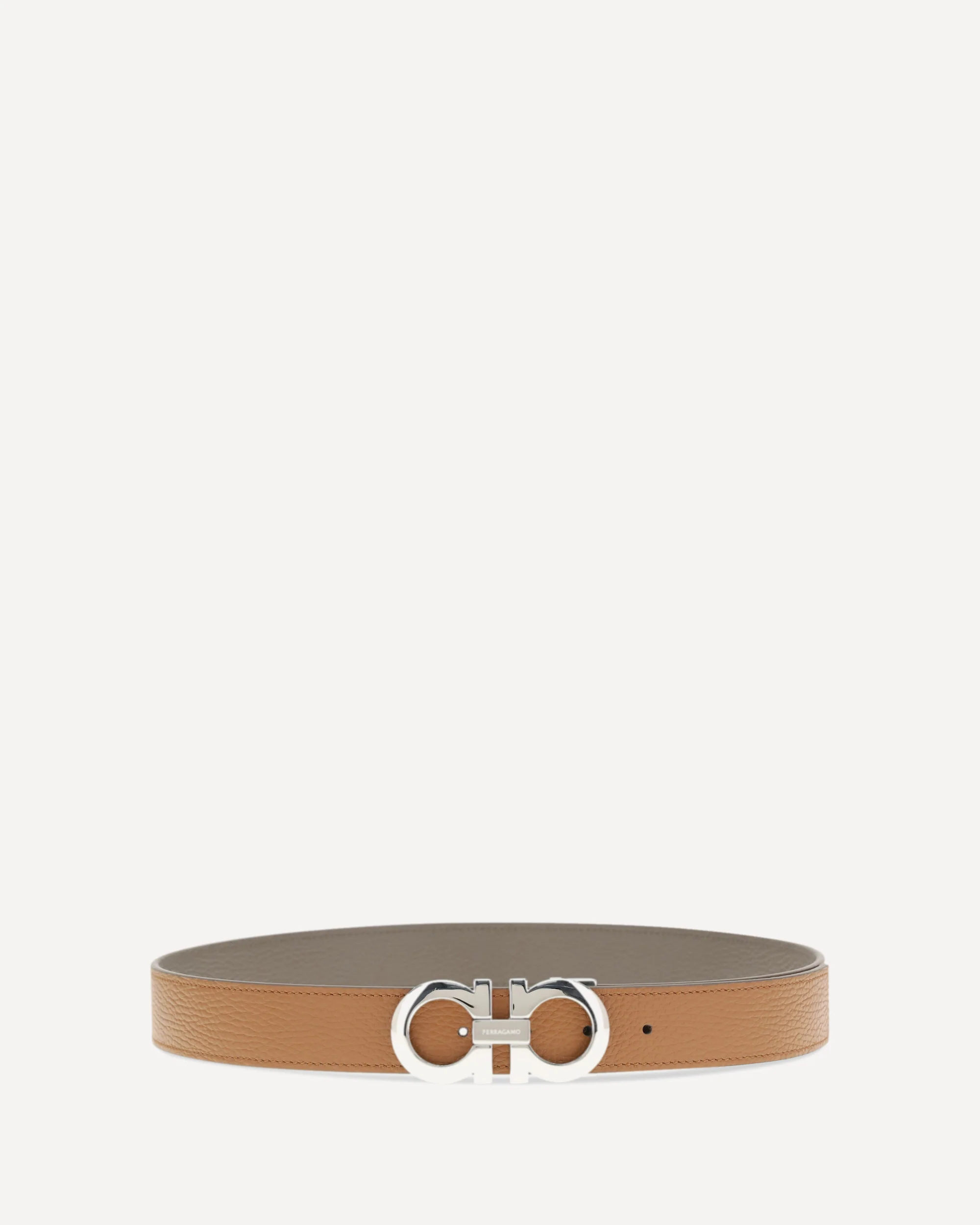 Reversible and adjustable Gancini Belt - Image 2