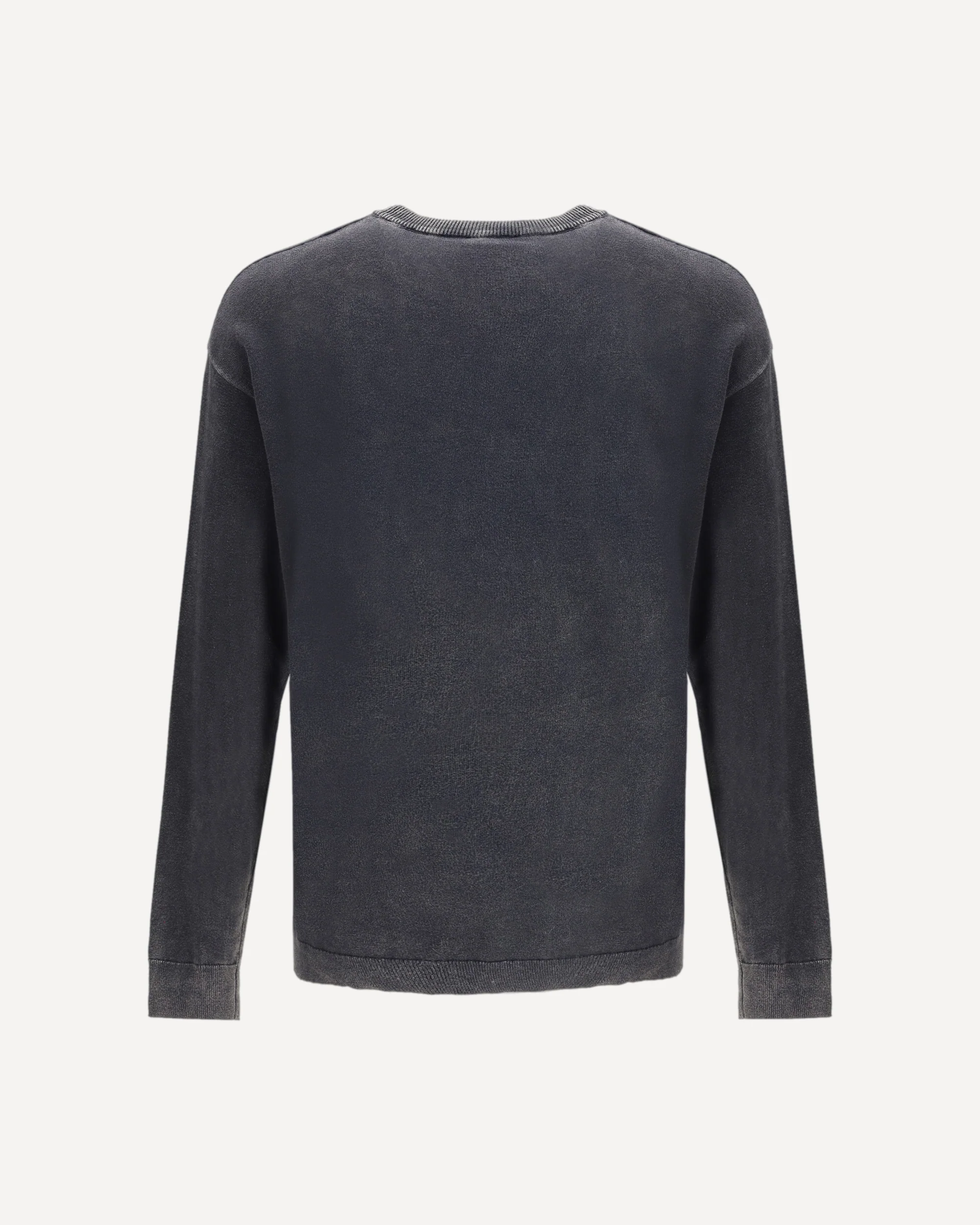 Acid-wash crew-neck Sweatshirt - Image 4