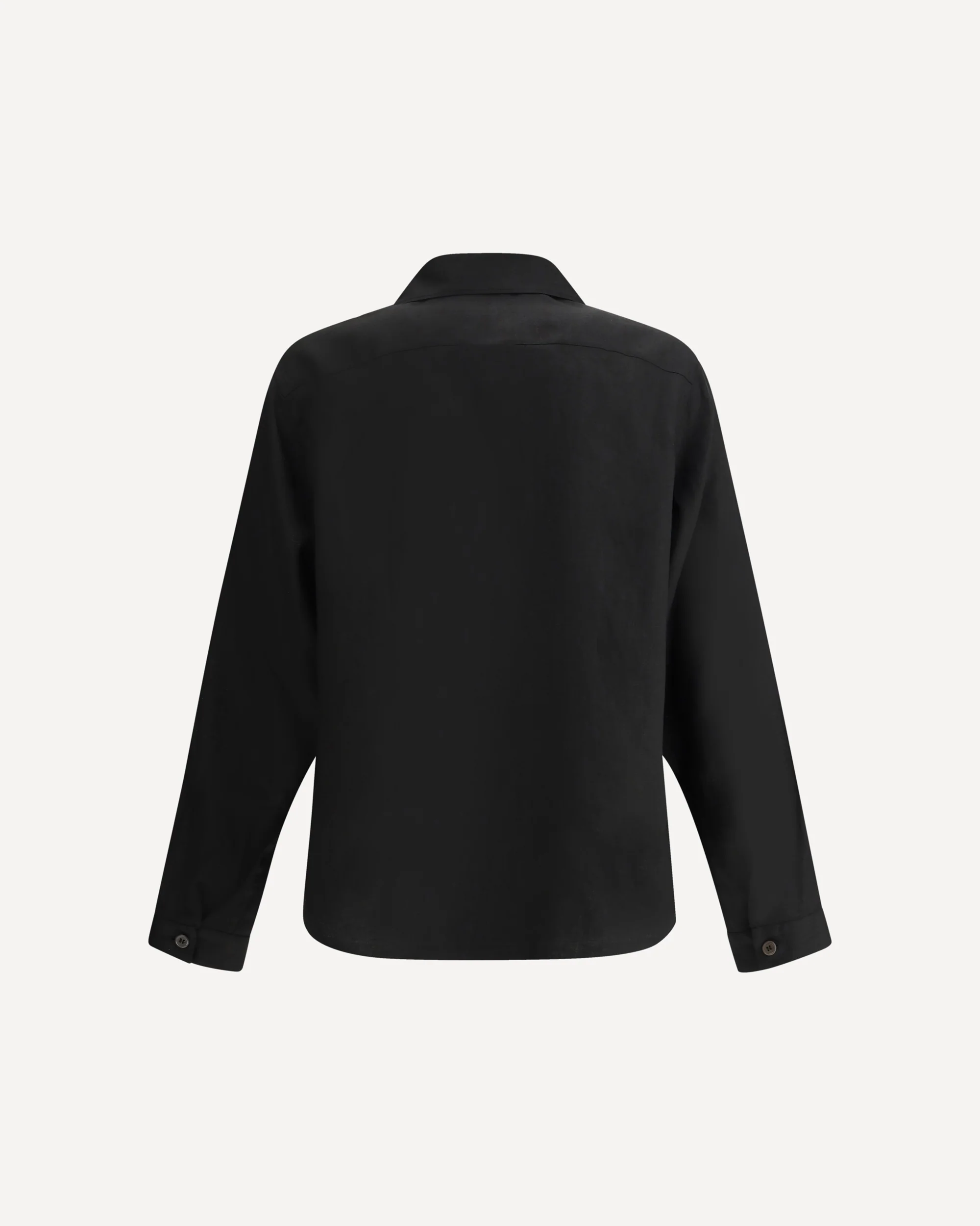 Black linen Shirt - Image 4