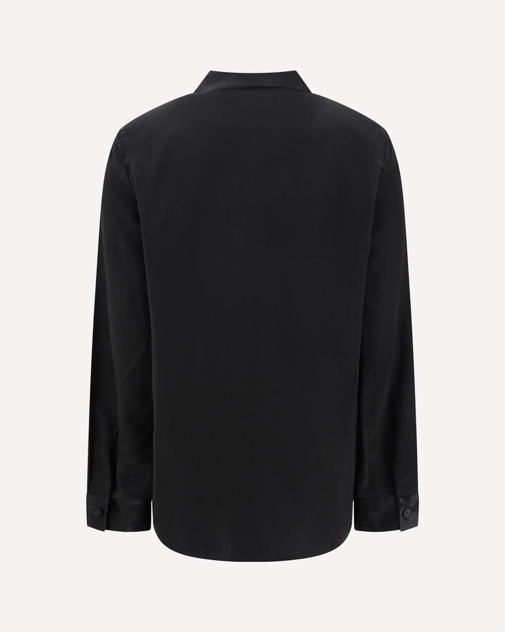Black satin Shirt - Image 2
