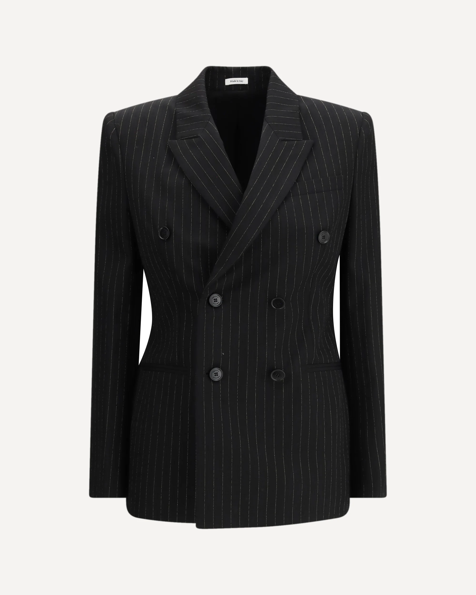 Pinstriped double-breasted Jacket - Image 3