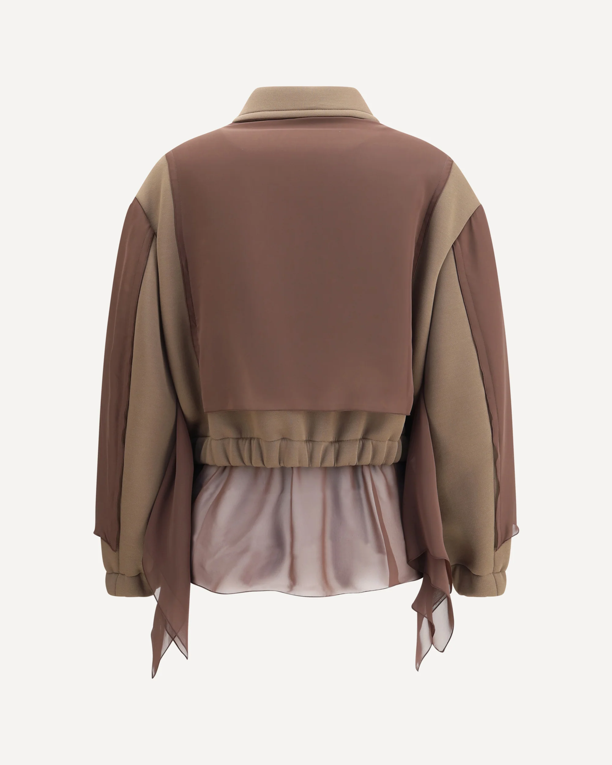 Zippered paneled Jacket - Image 4