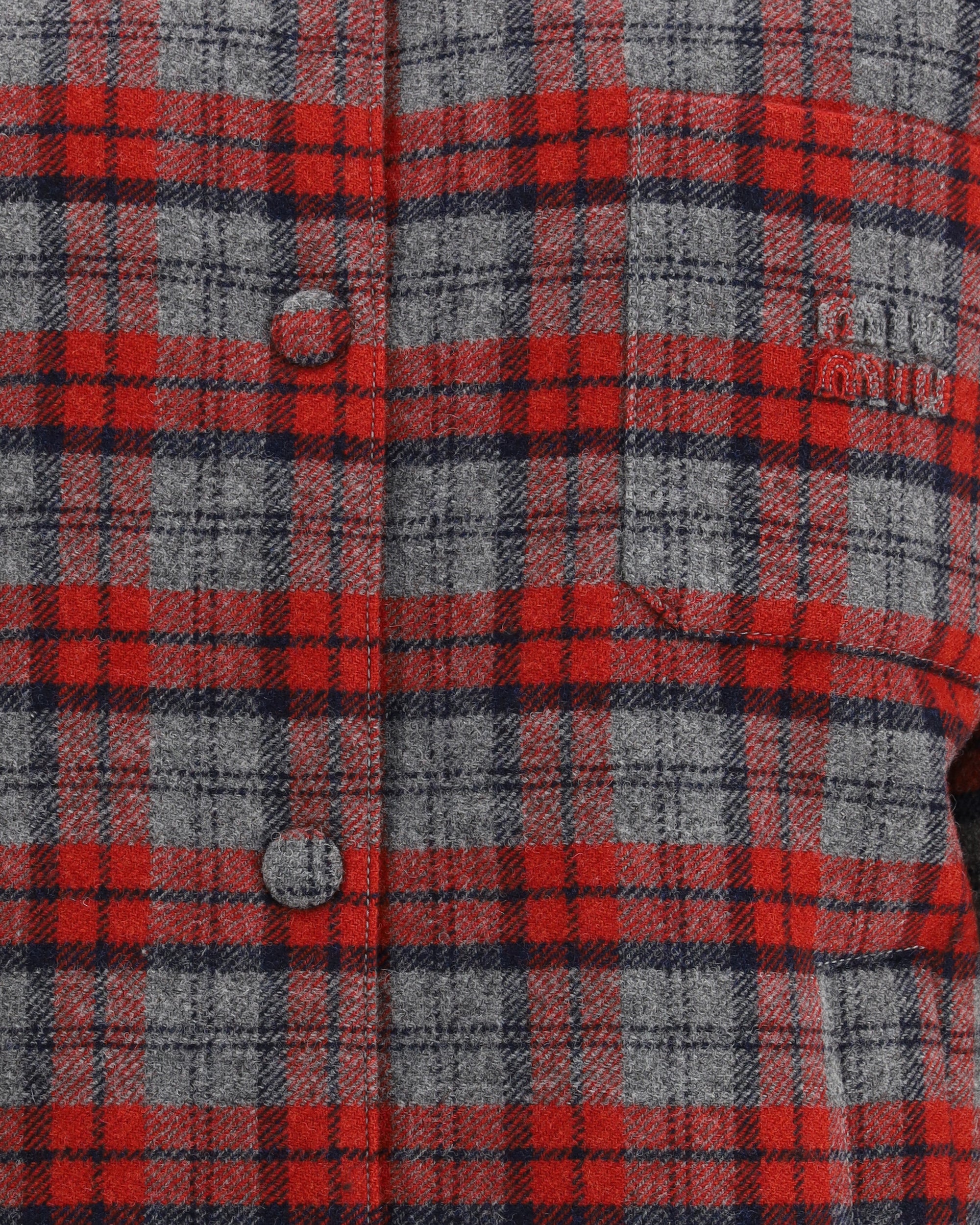 Plaid bomber Jacket - Image 5