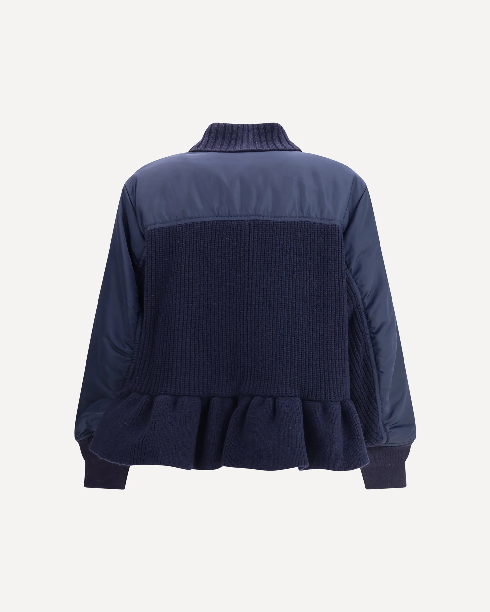 Bomber Jacket with wool inserts - Image 4