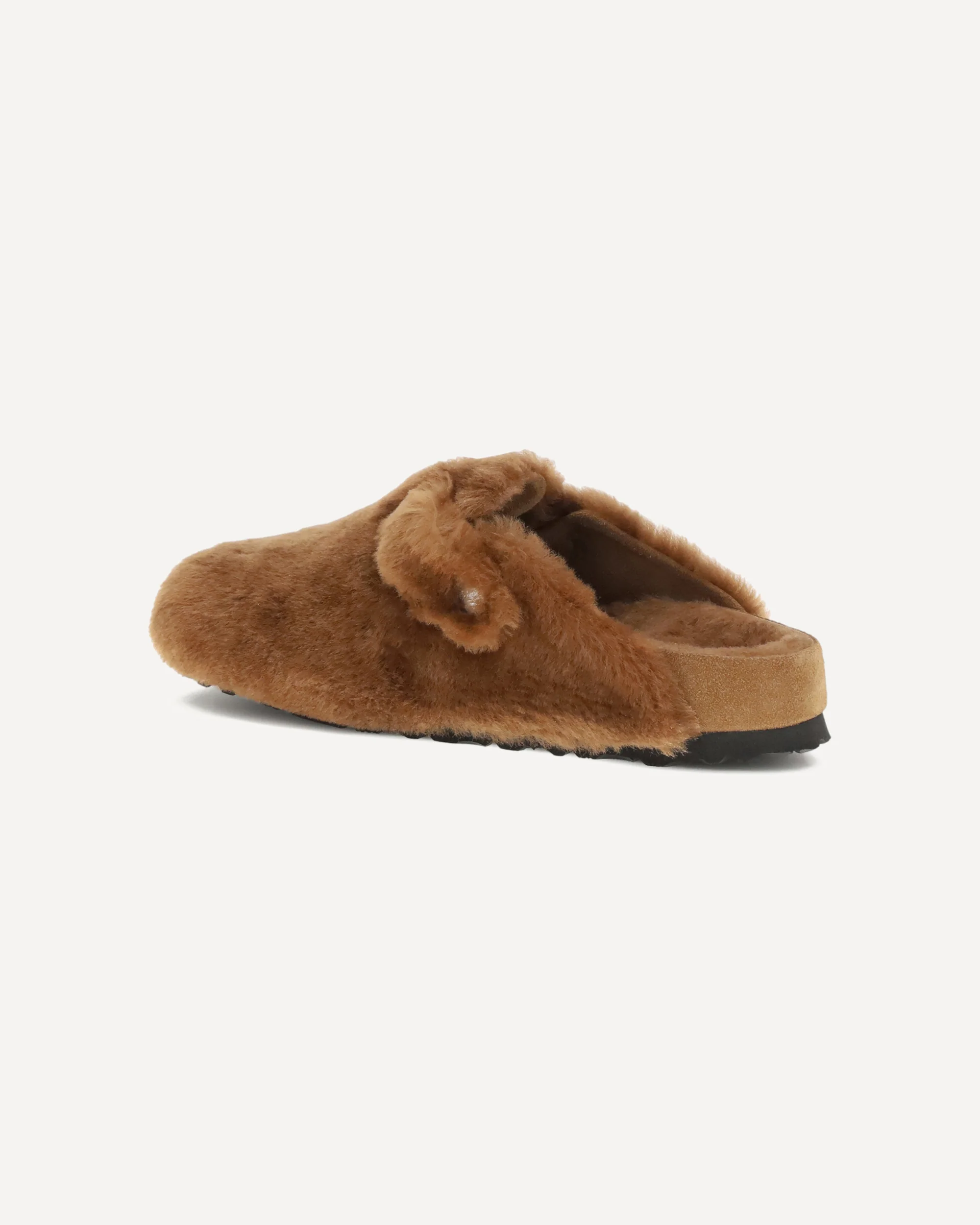 Shearling Boston Mules - Image 5
