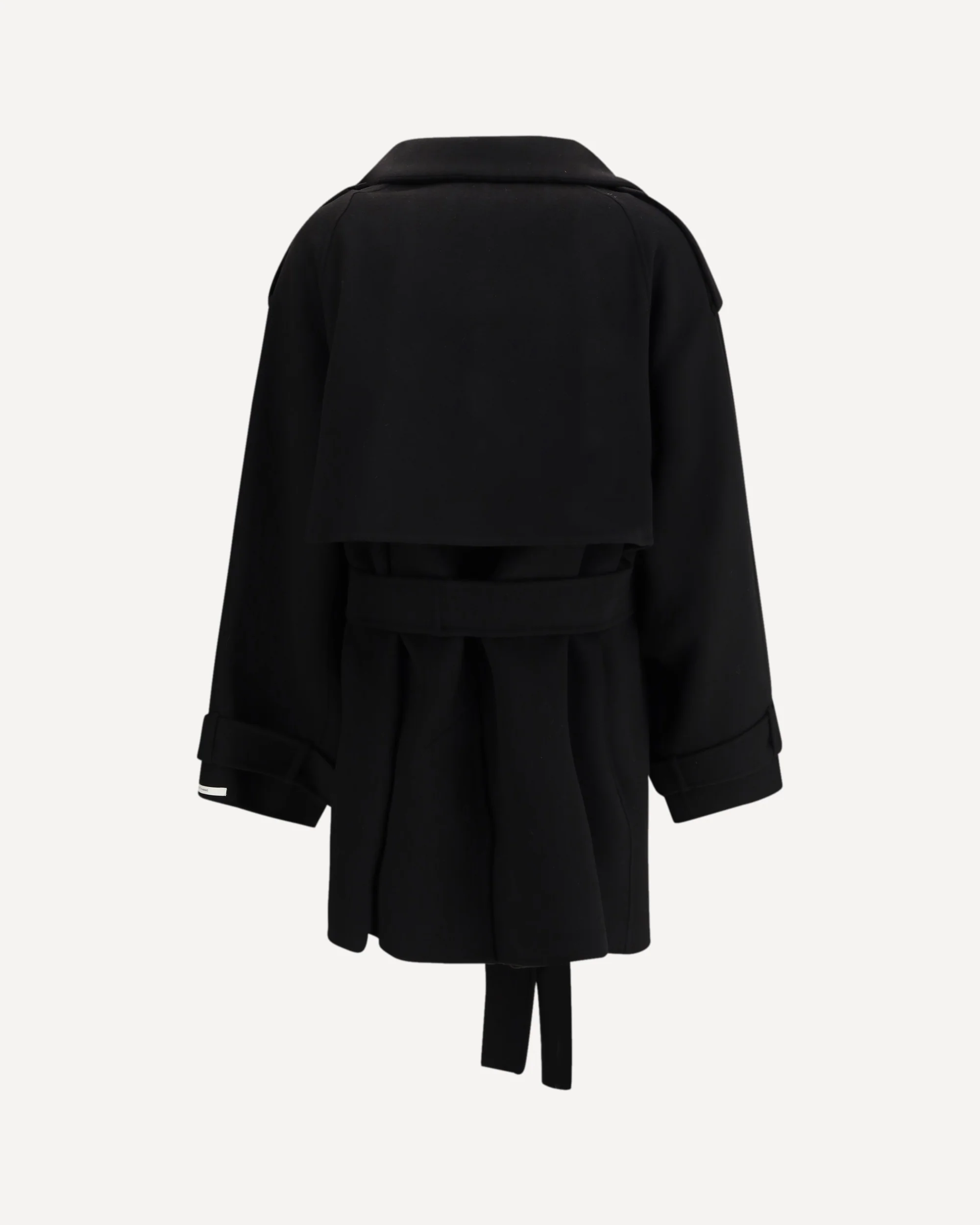 Short wool Trench Coat - Image 2