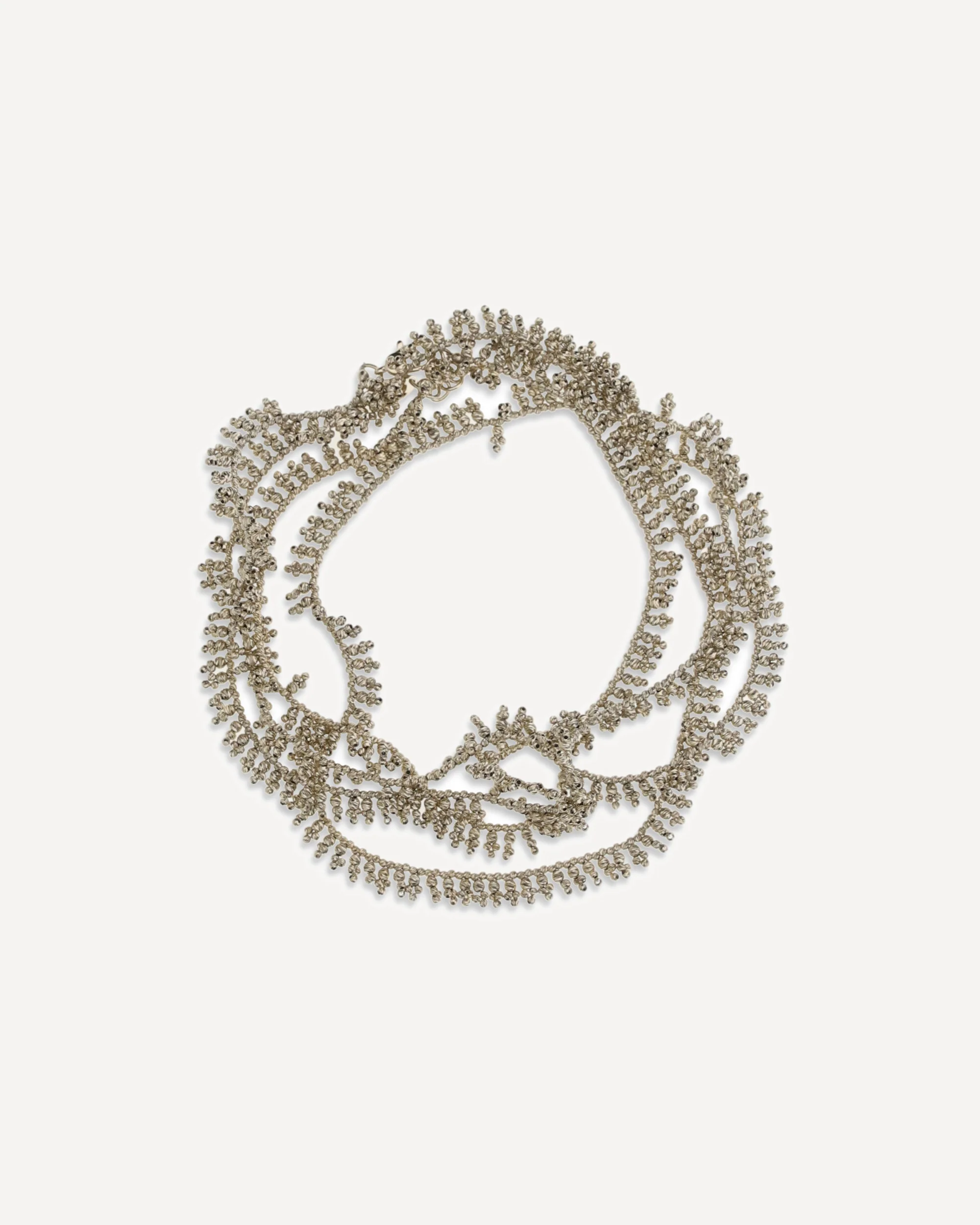 Silver Knotted Bracelet - Image 4