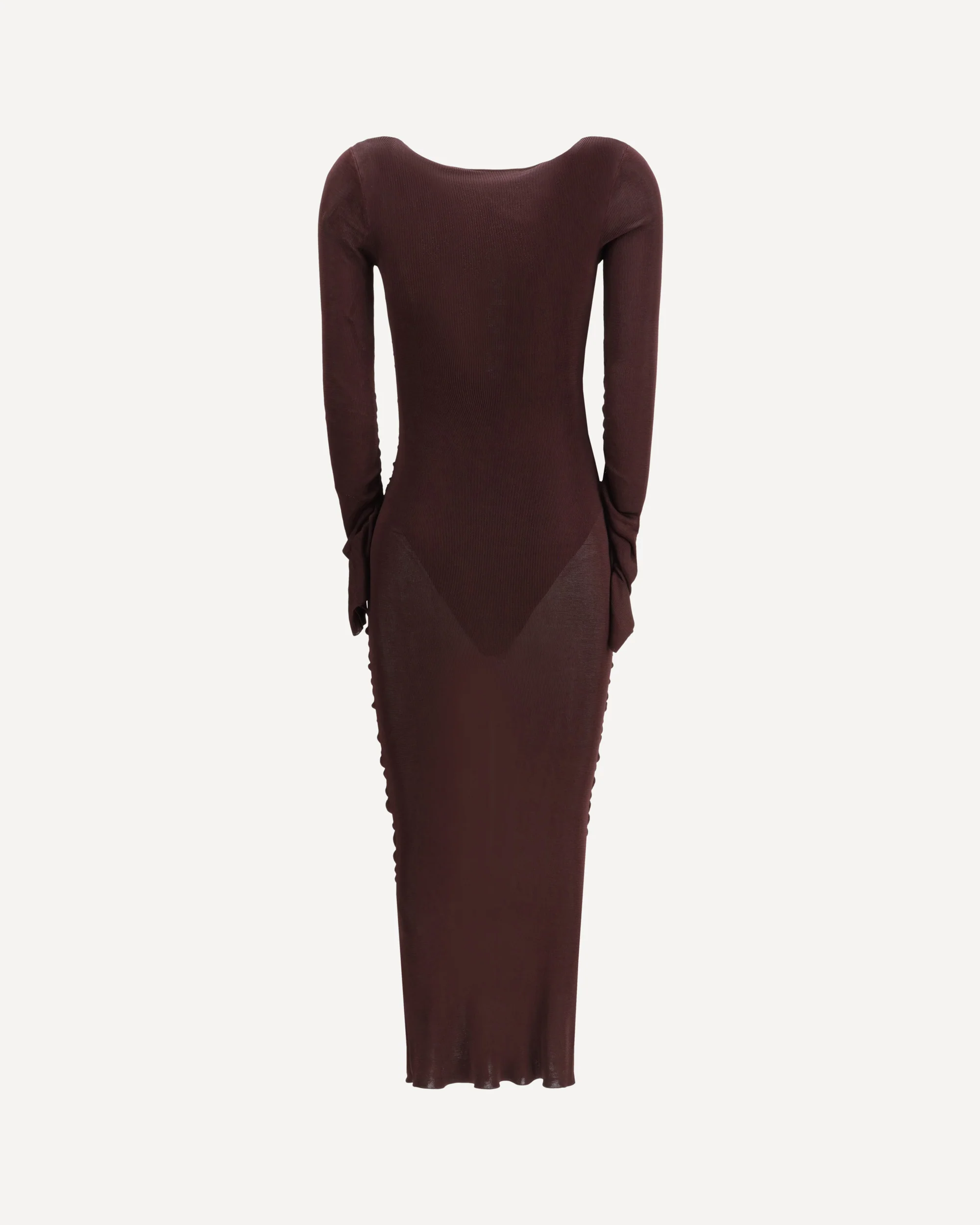 Draped knit Dress - Image 4