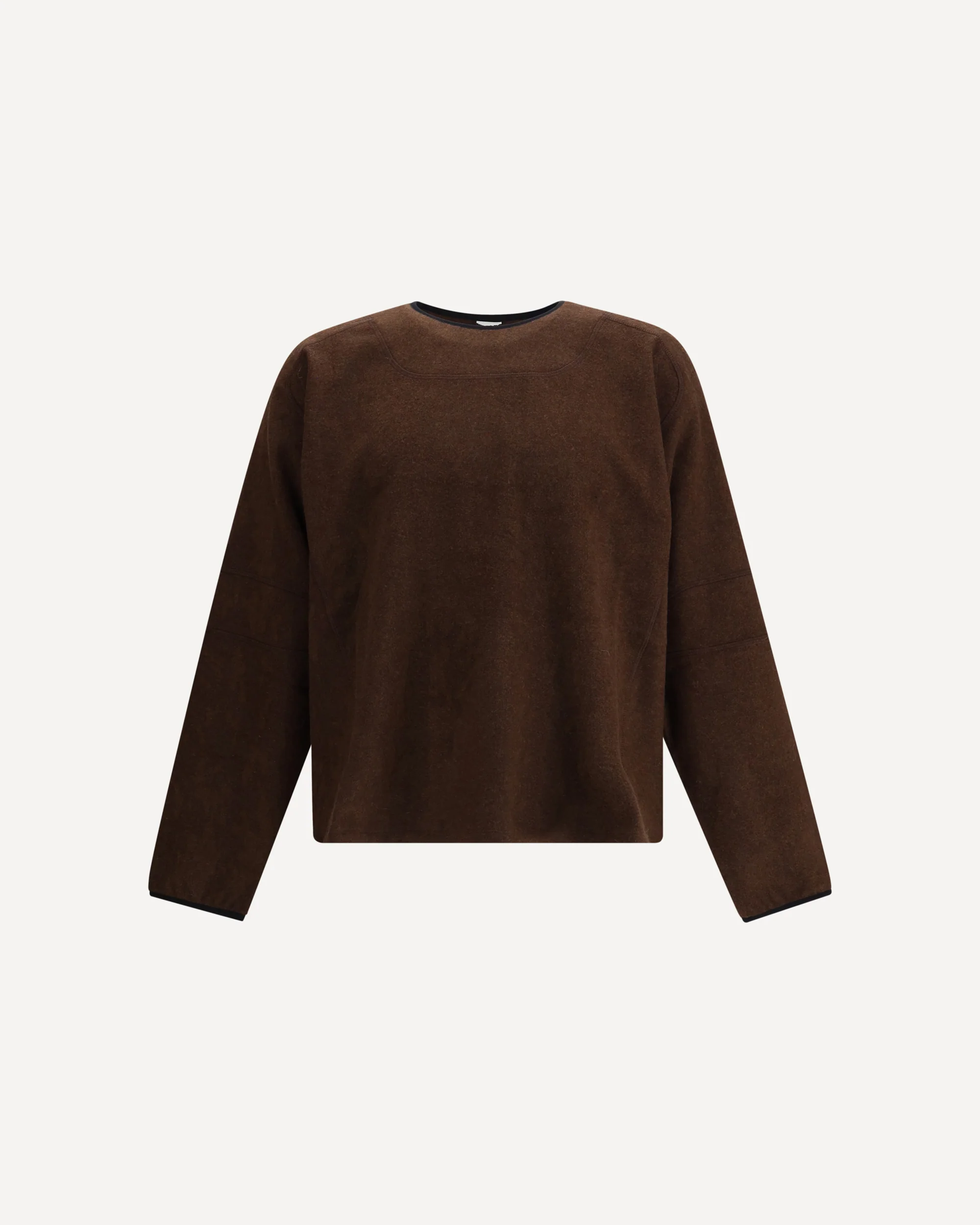 Brushed Plain Wool Long Sleeve - Image 3
