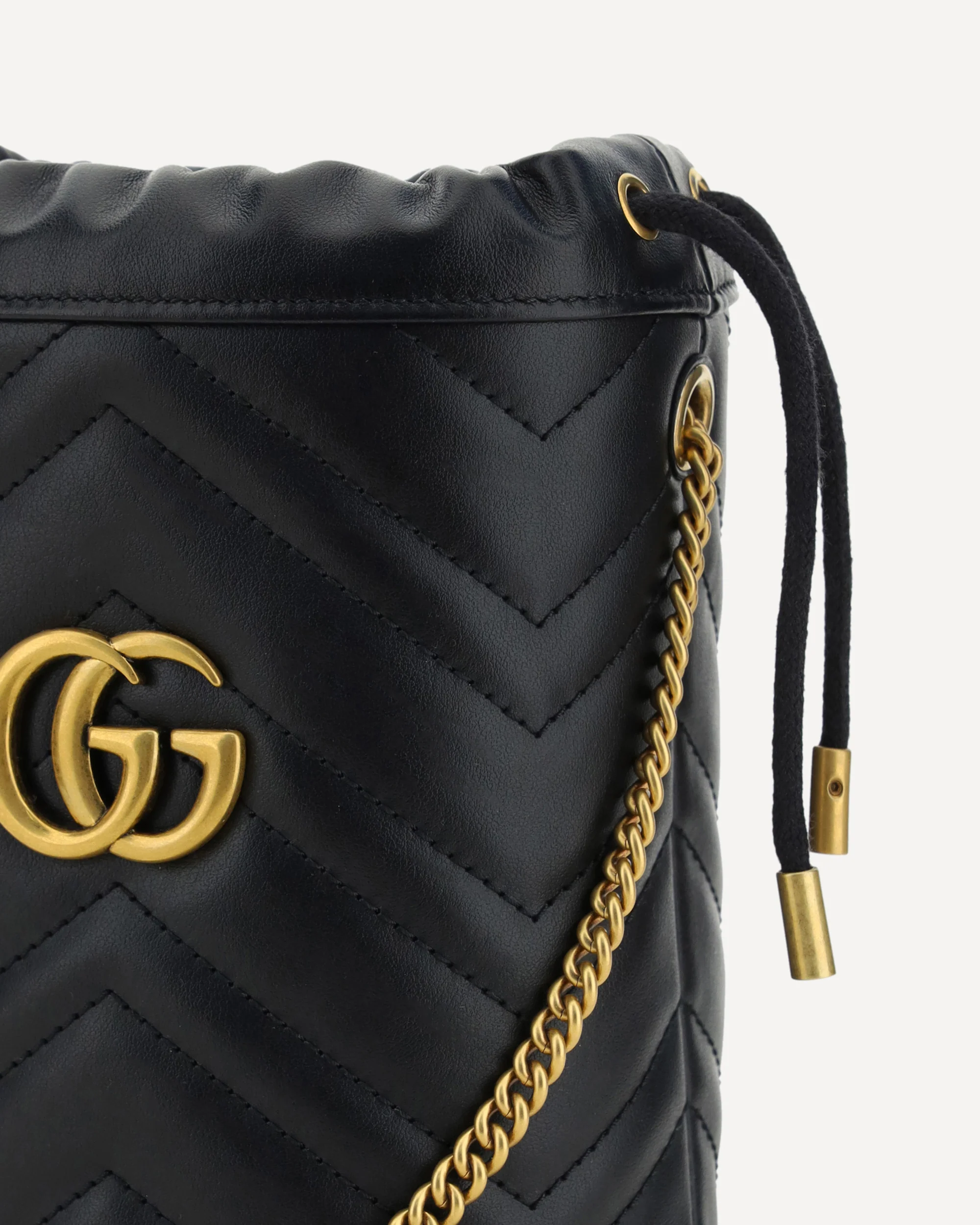 GG Marmont leather Bucket Bag - Image 6