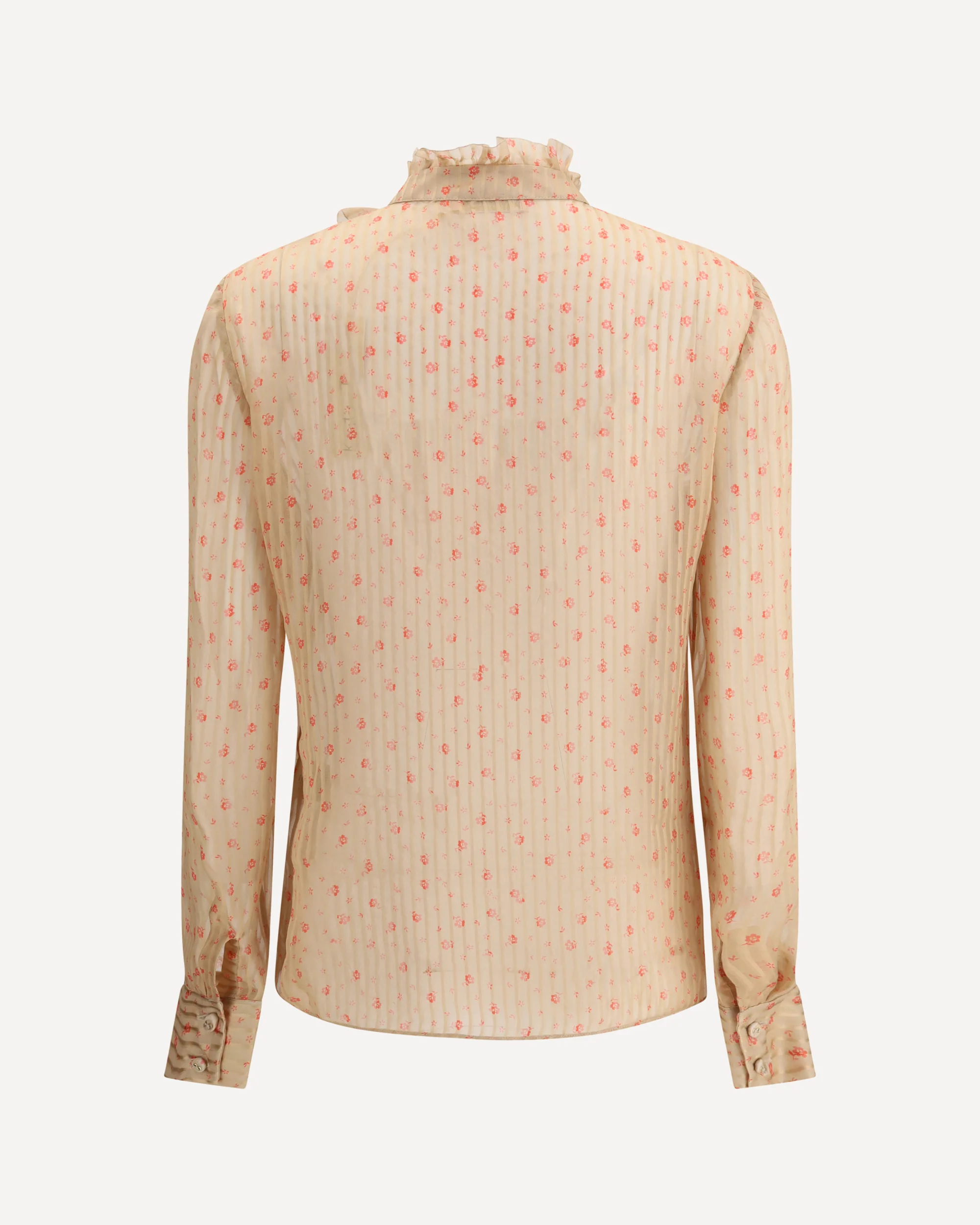 Rouches silk Blouse - Image 4