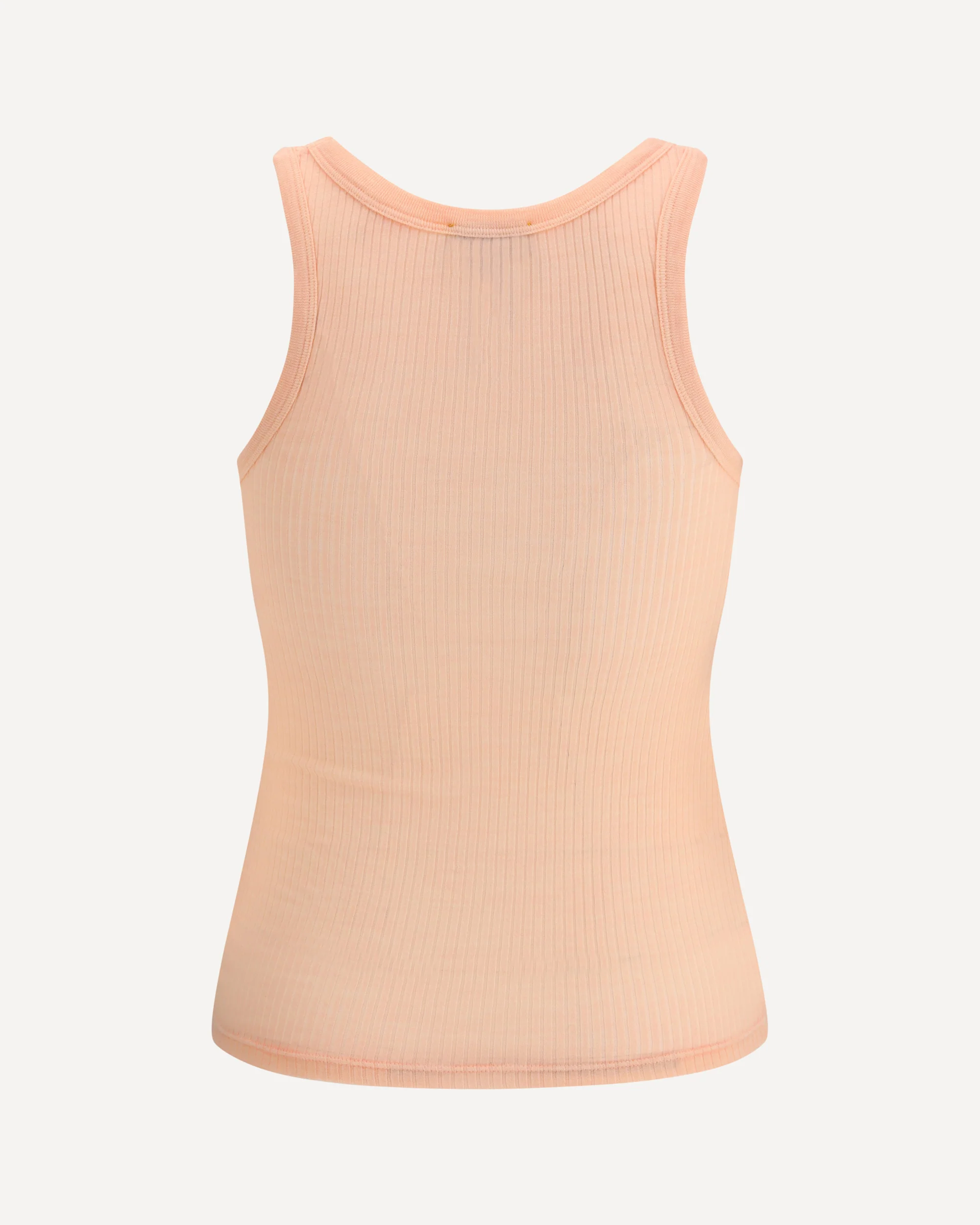 Halter-neck tank Top in wool jersey - Image 4