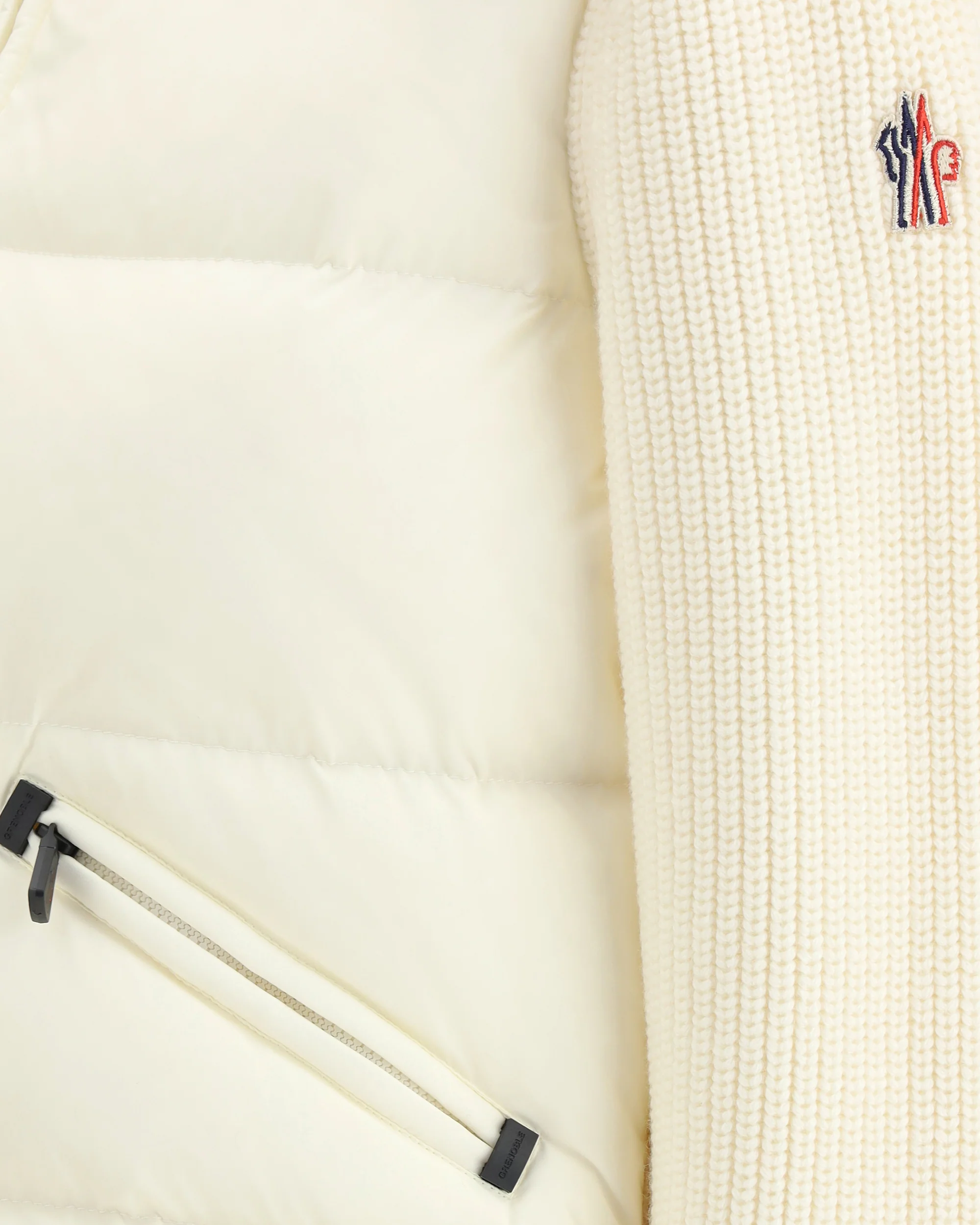 Padded wool zip-up Cardigan - Image 5