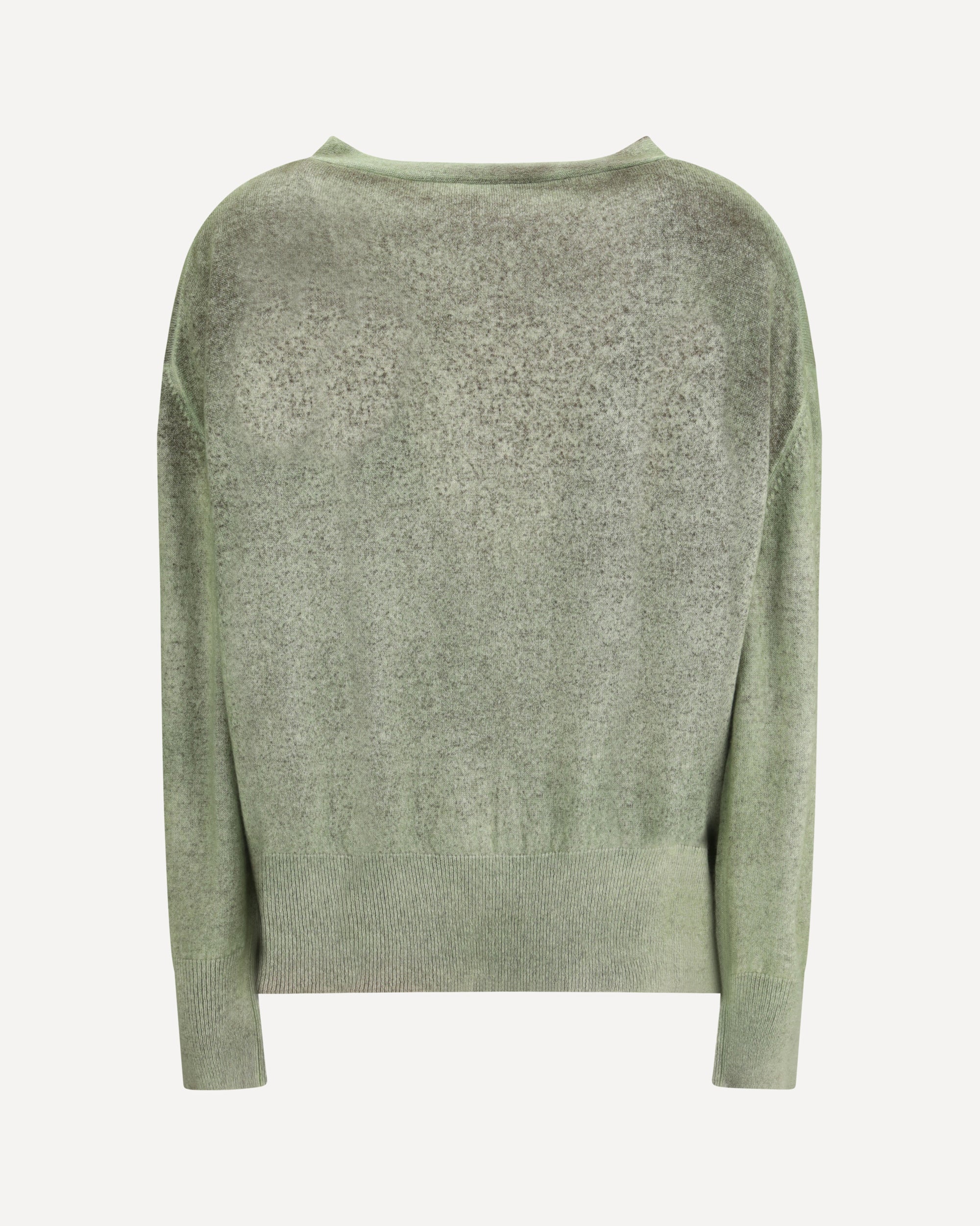 Cardigan with a  button closure - Image 4