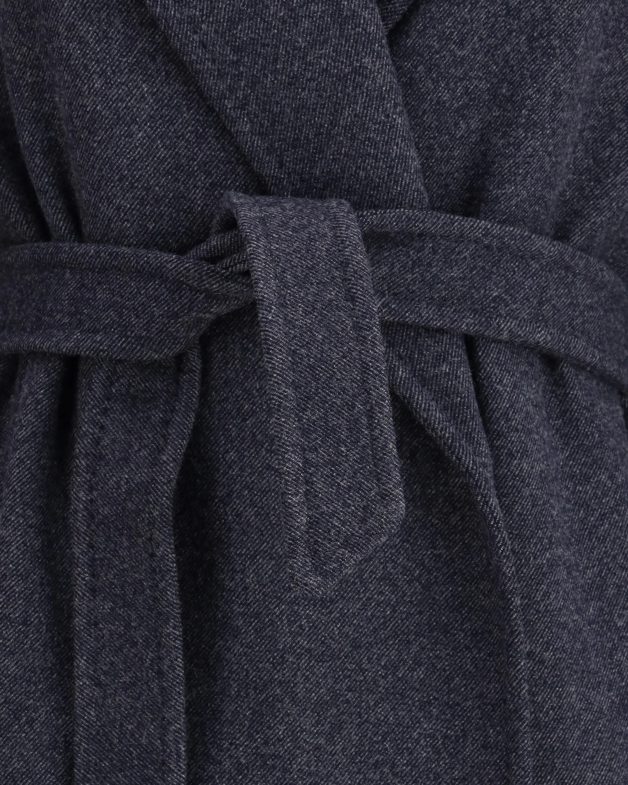 Denim-effect Wool Carnia Coat - Image 5