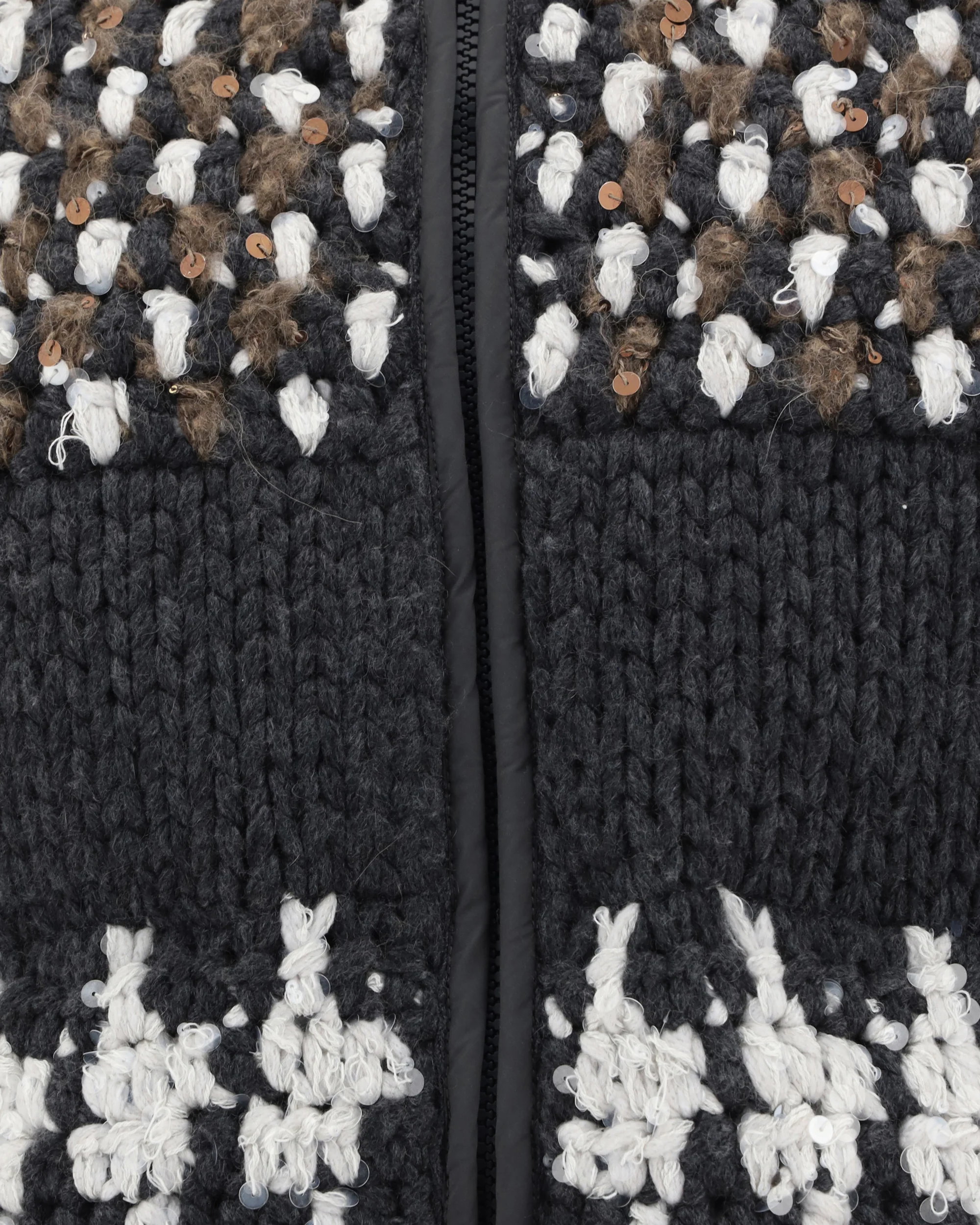 Cashmere padded Gilet - Image 5
