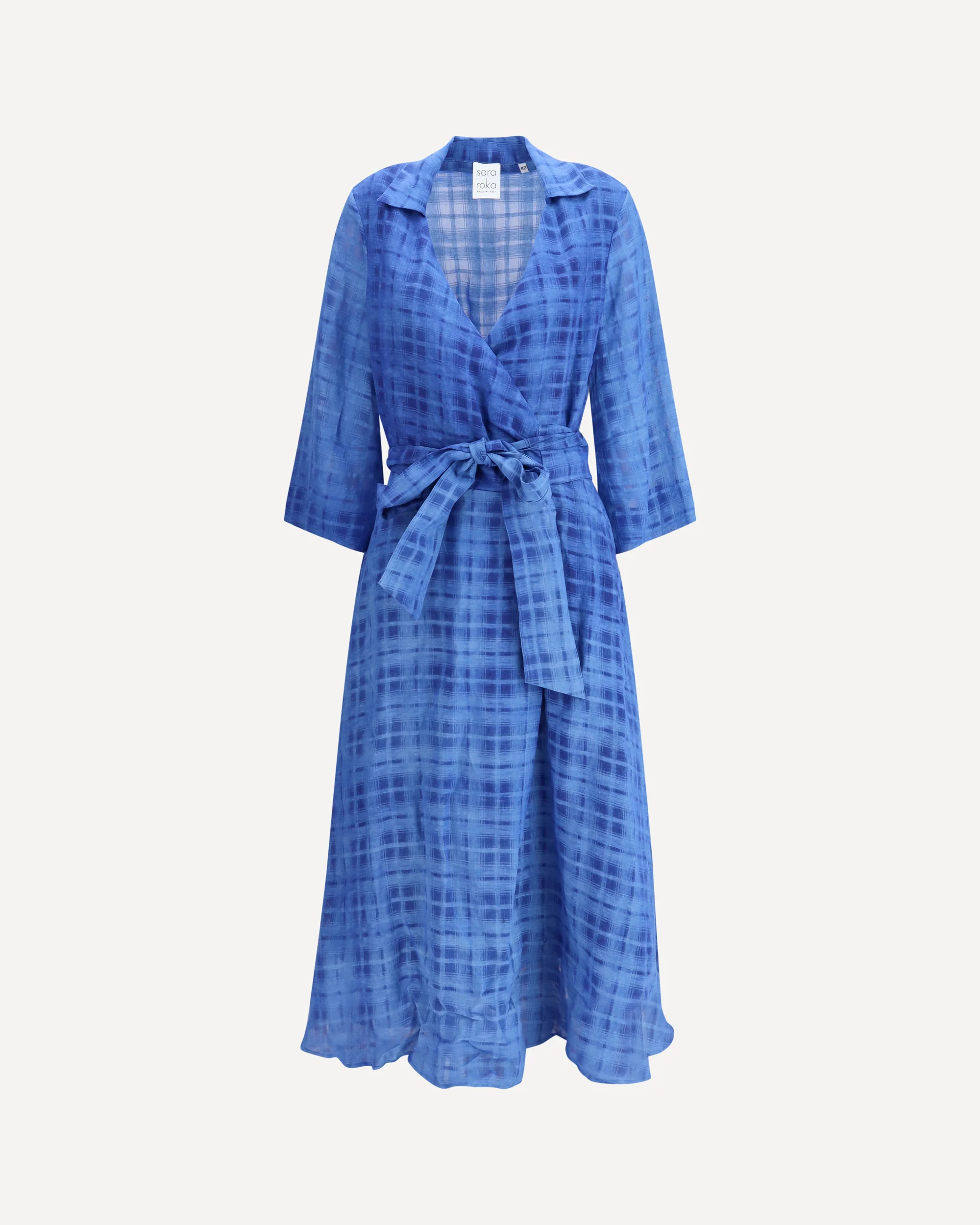 Check chemisier Dress