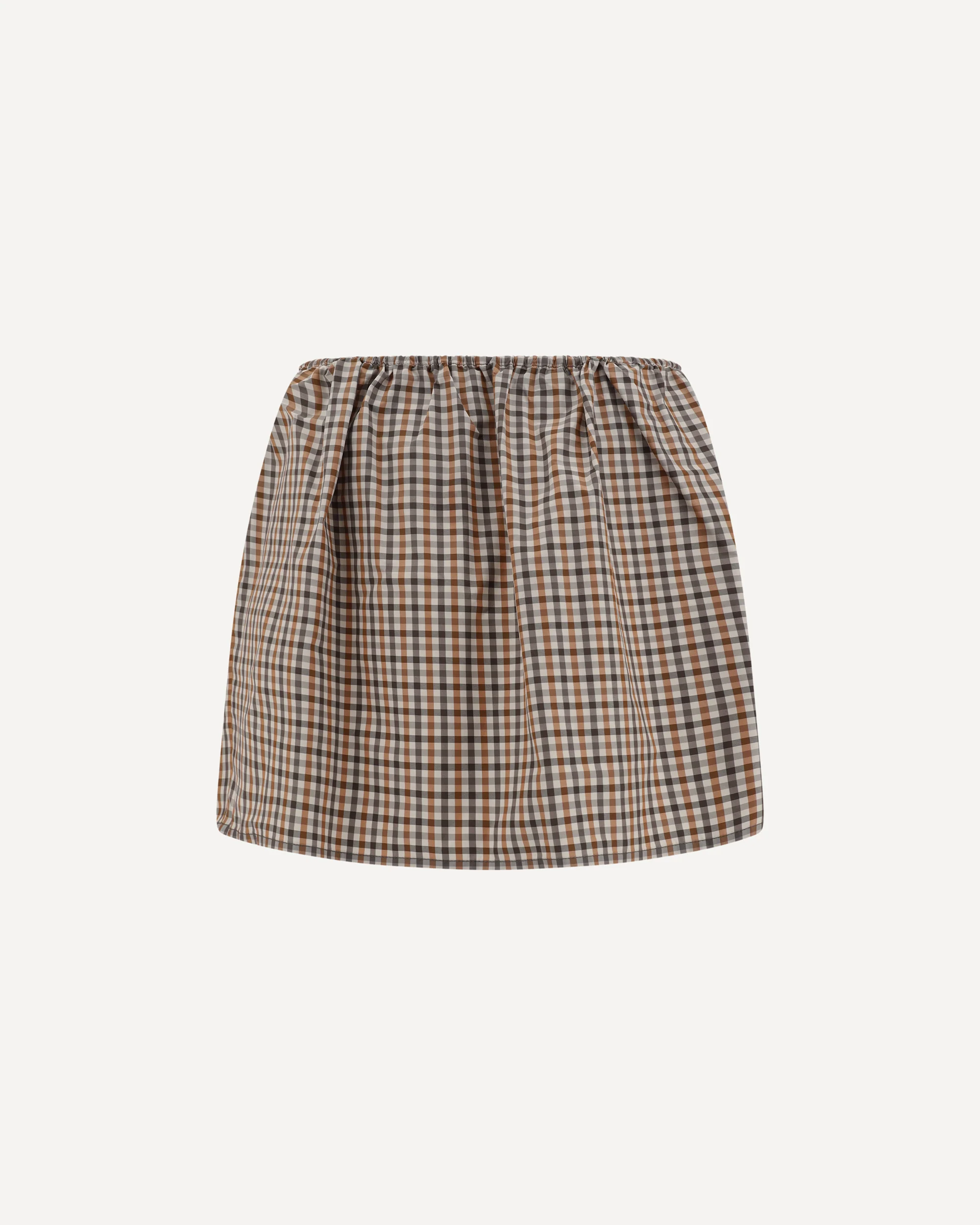 Check patterned Miniskirt - Image 4