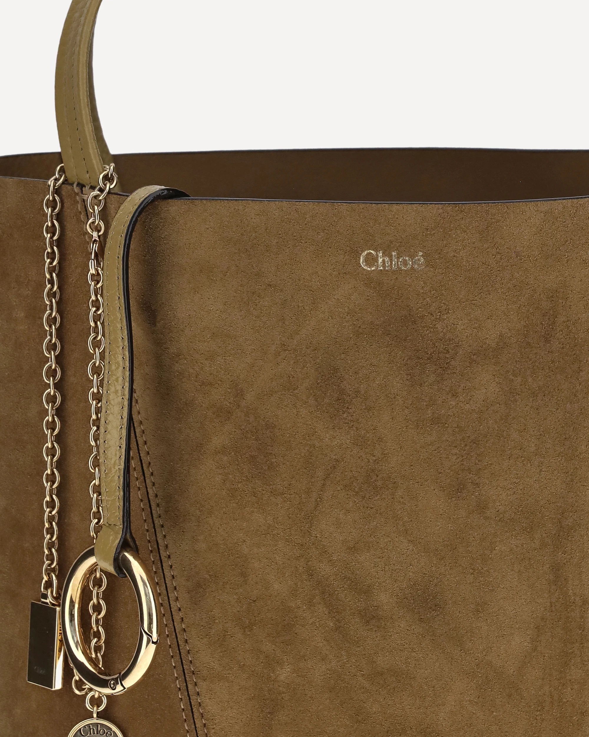 Suede Spin Tote Bag - Image 6
