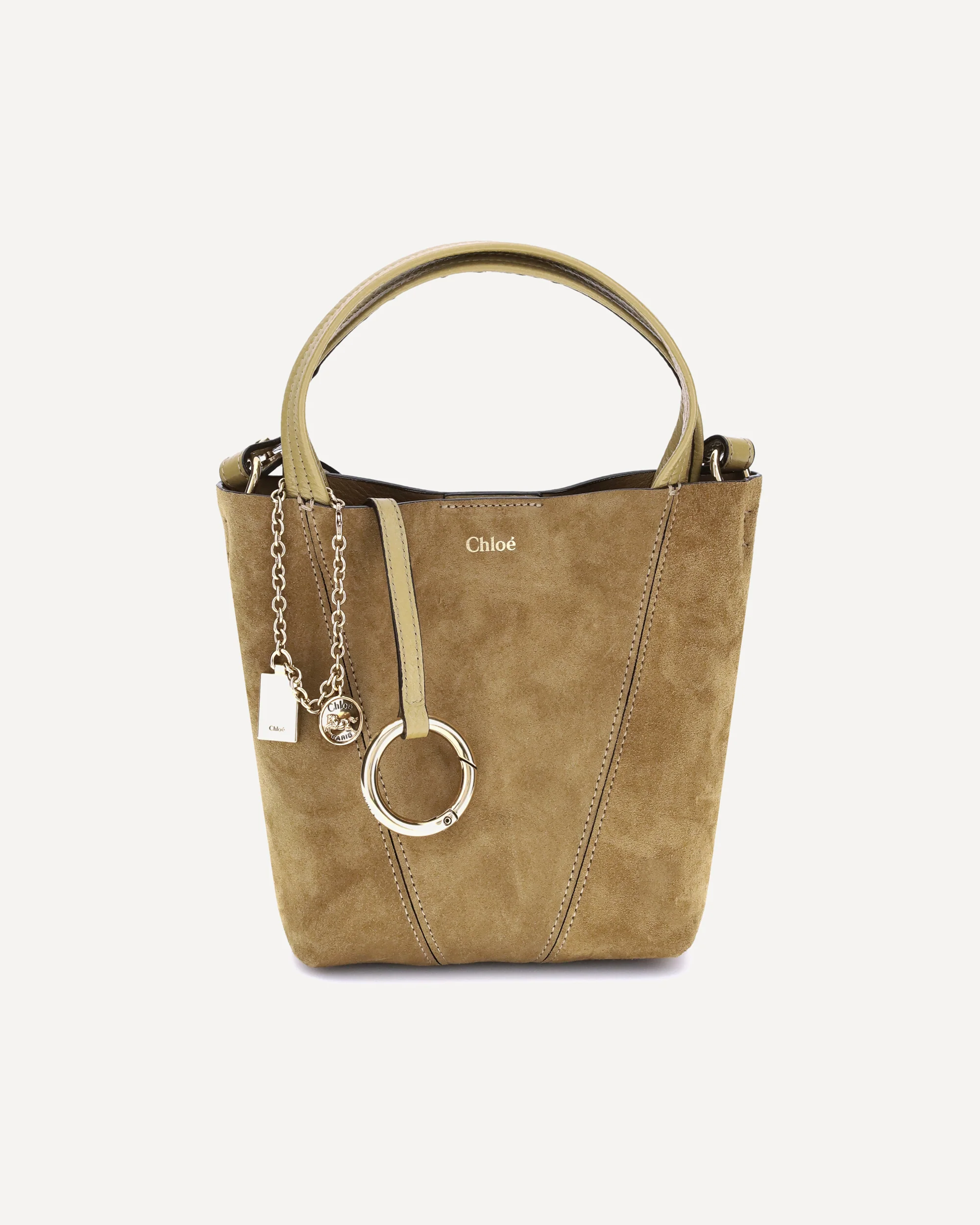 Suede Spin Handbag - Image 3