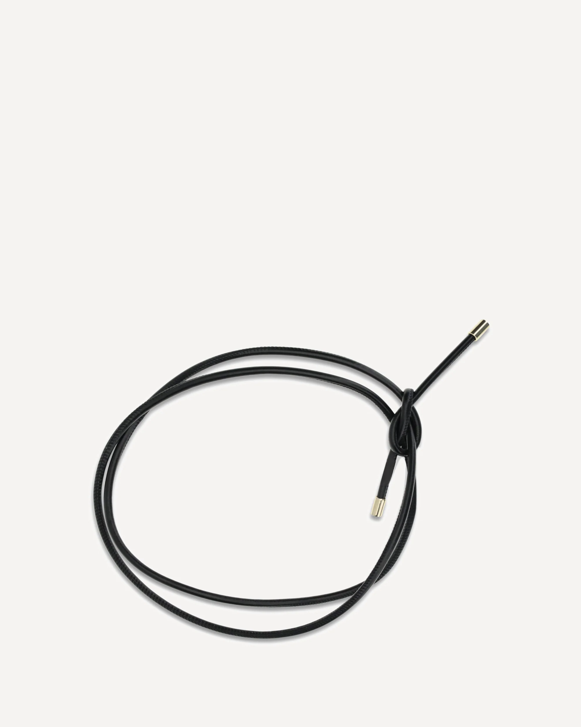 Tubular Belt with metal finials - Image 2