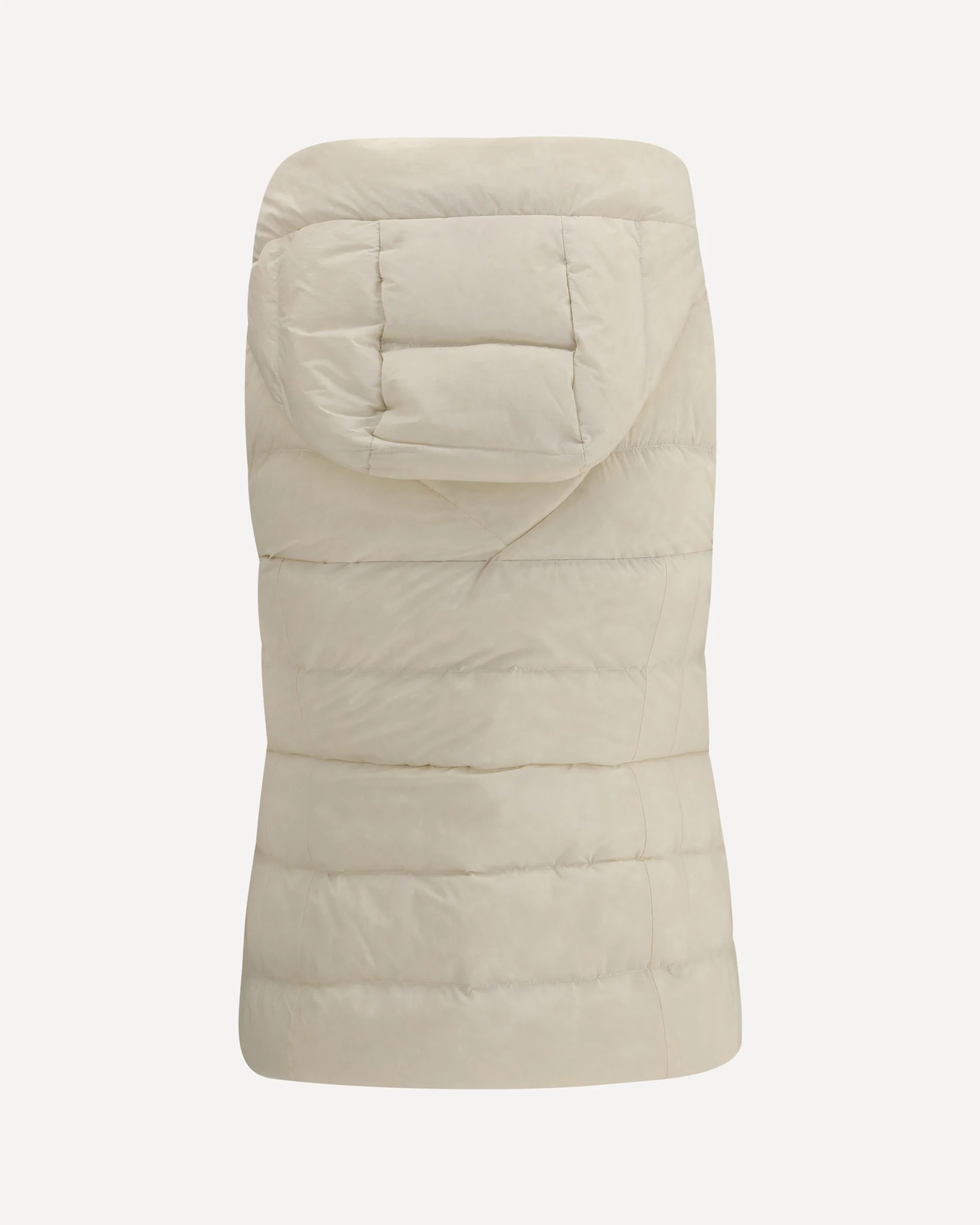 Sleeveless Jacket with a removable hood - Image 2