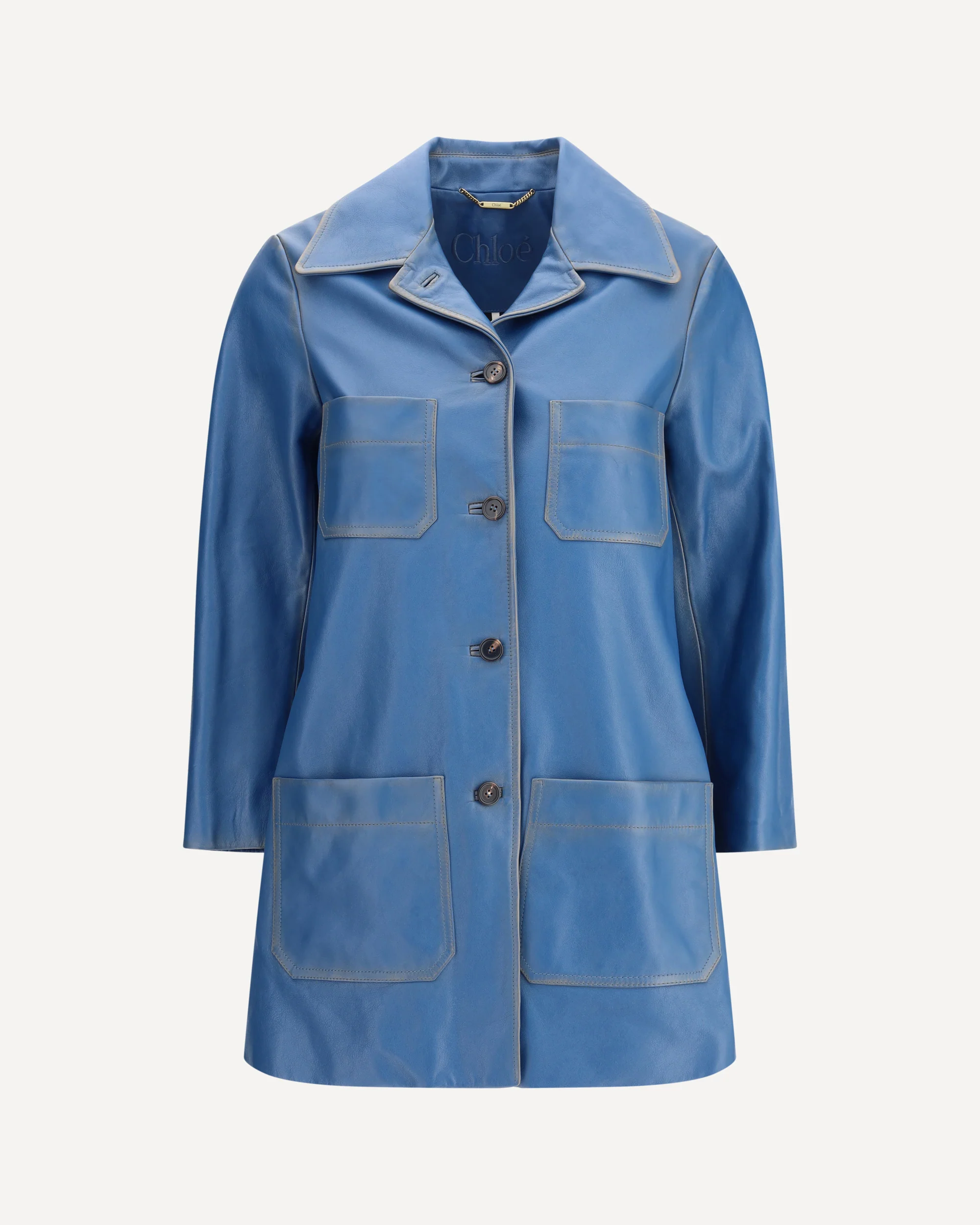 Leather Coat - Image 3