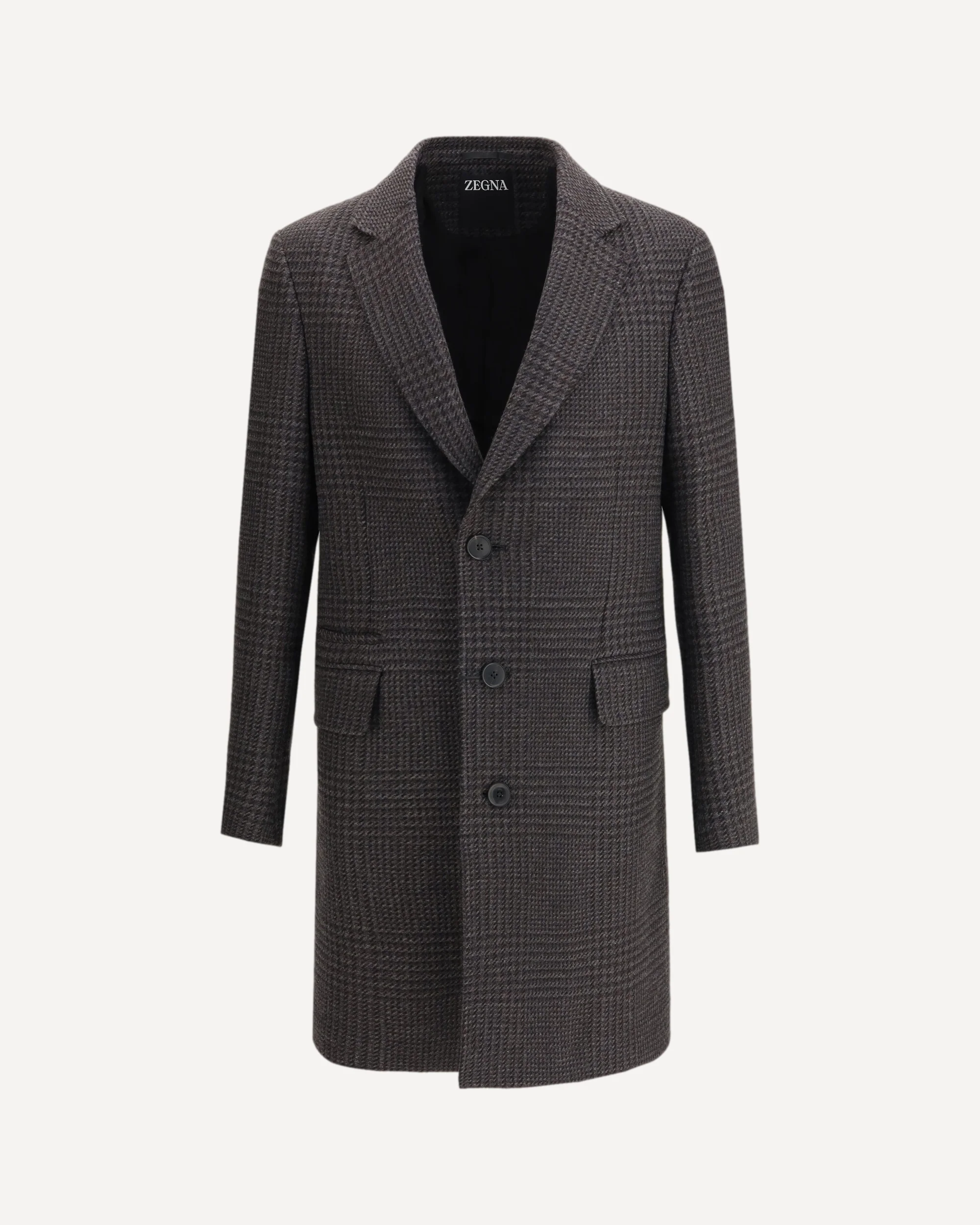 Prince of Wales wool Coat - Image 3