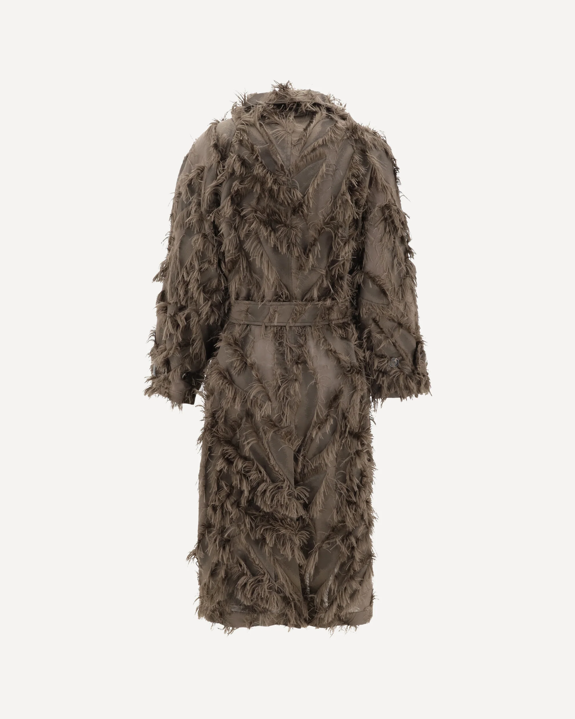 Coat with fur details - Image 2