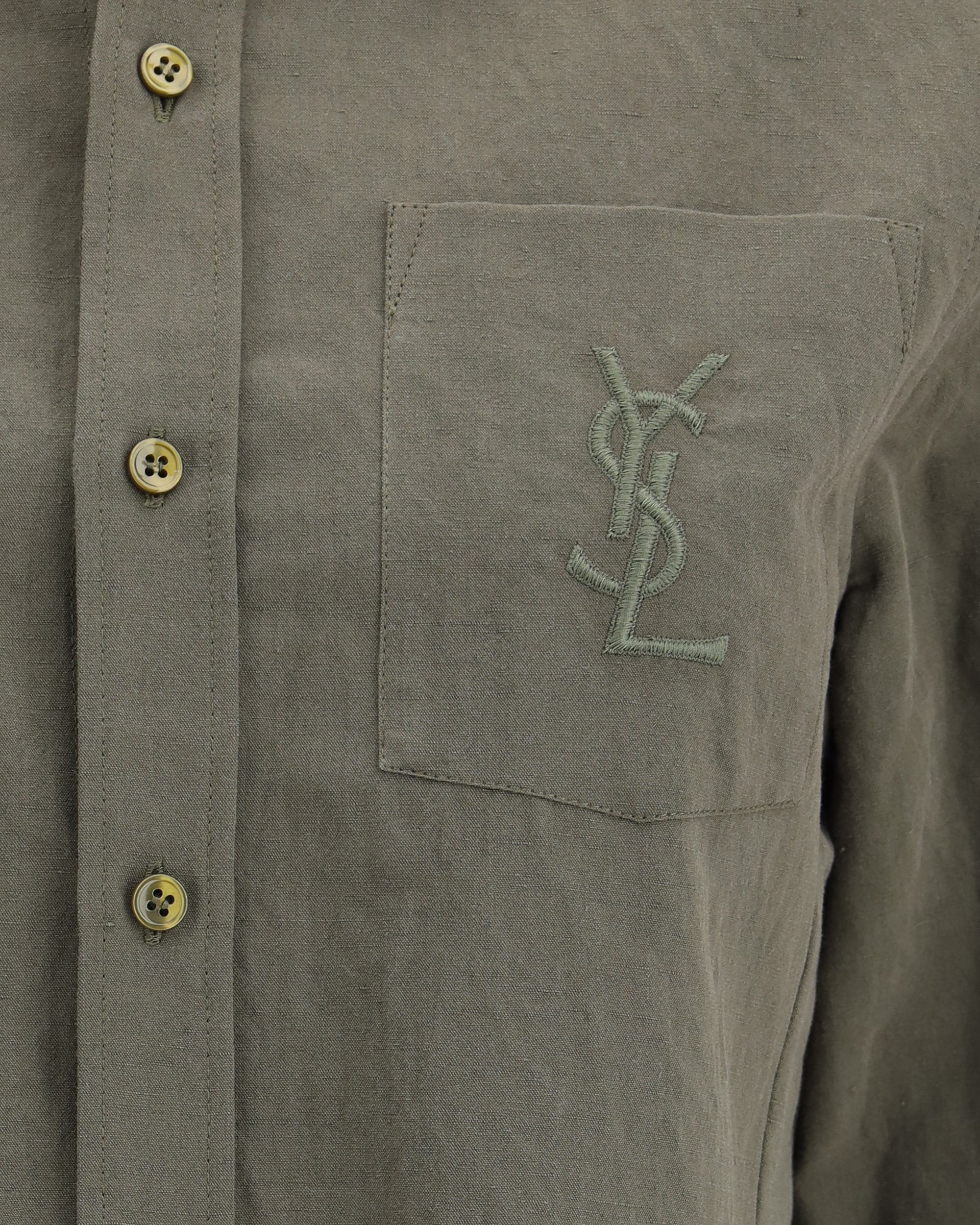 Cotton and linen Shirt - Image 5