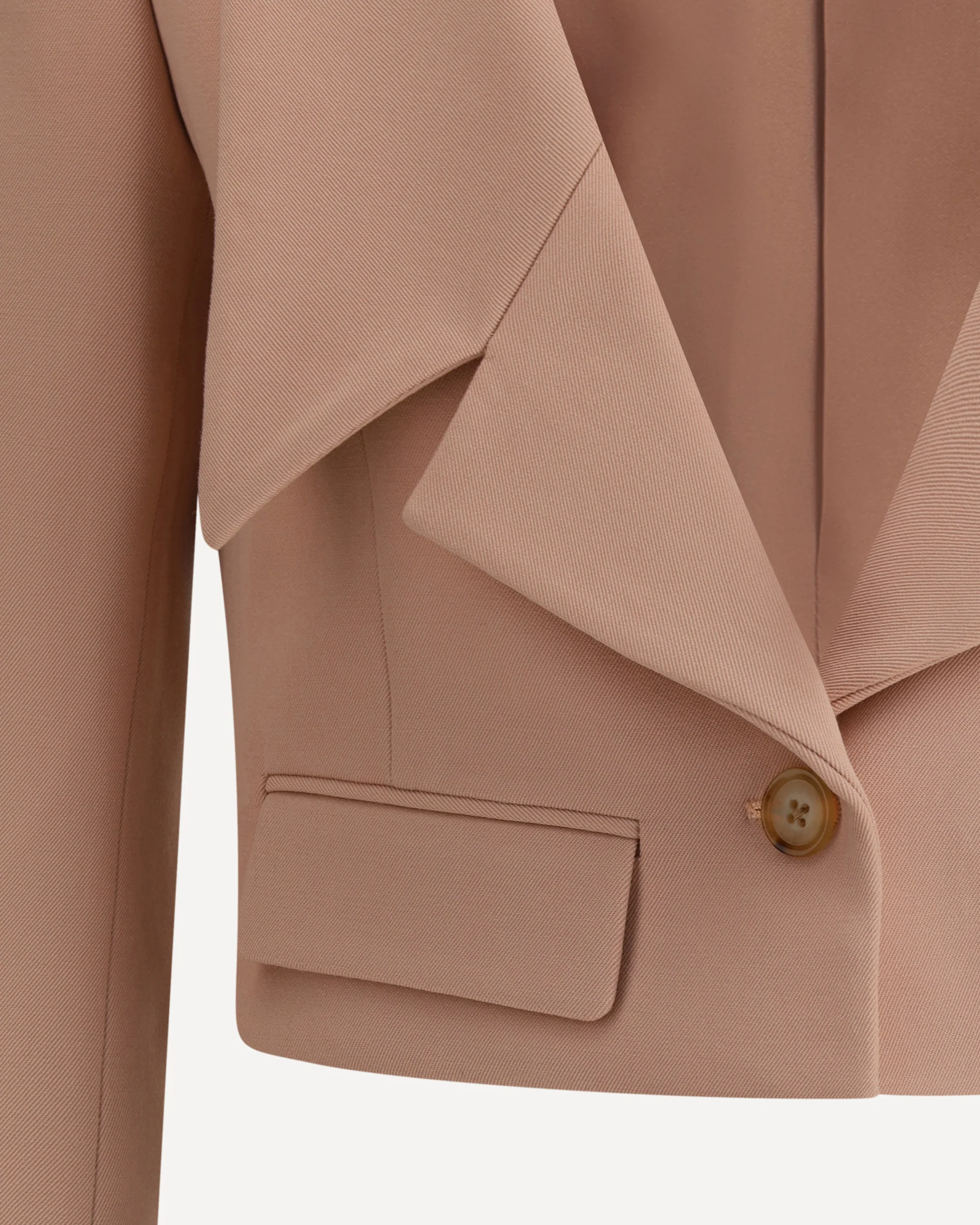 Cropped Blazer - Image 5