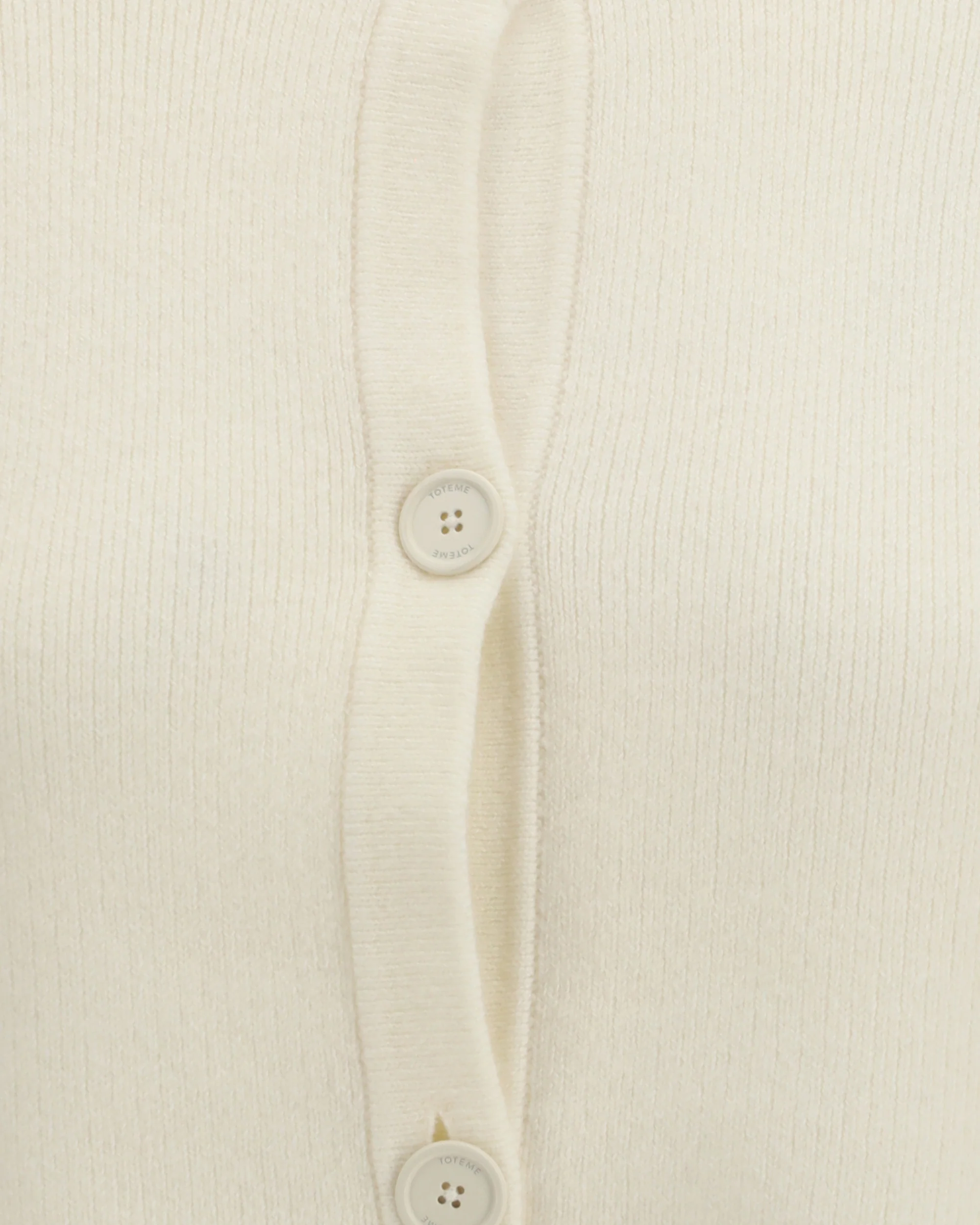 Cropped crewneck Cardigan with button fastening - Image 5