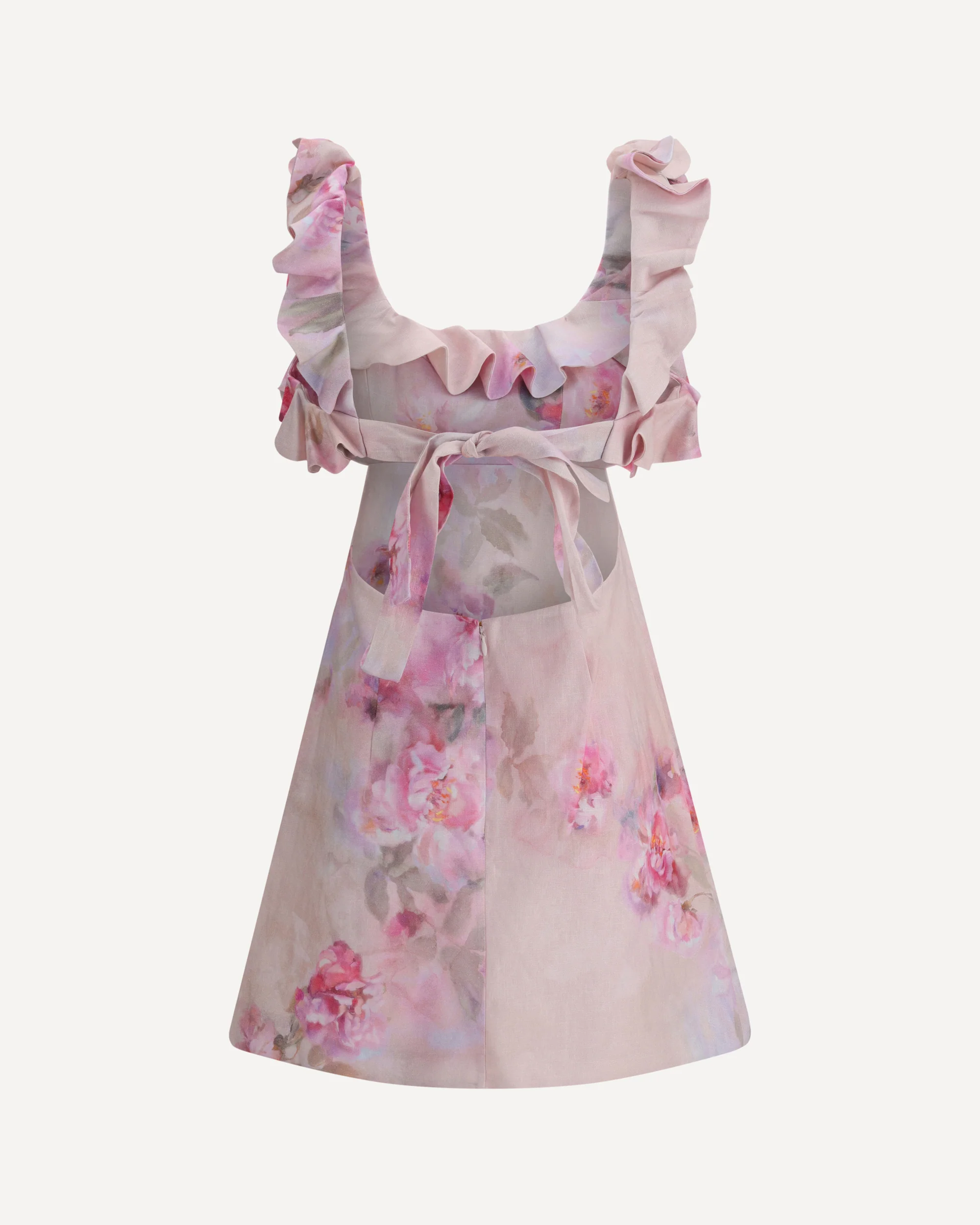 Crush Frill mini Dress - Image 2