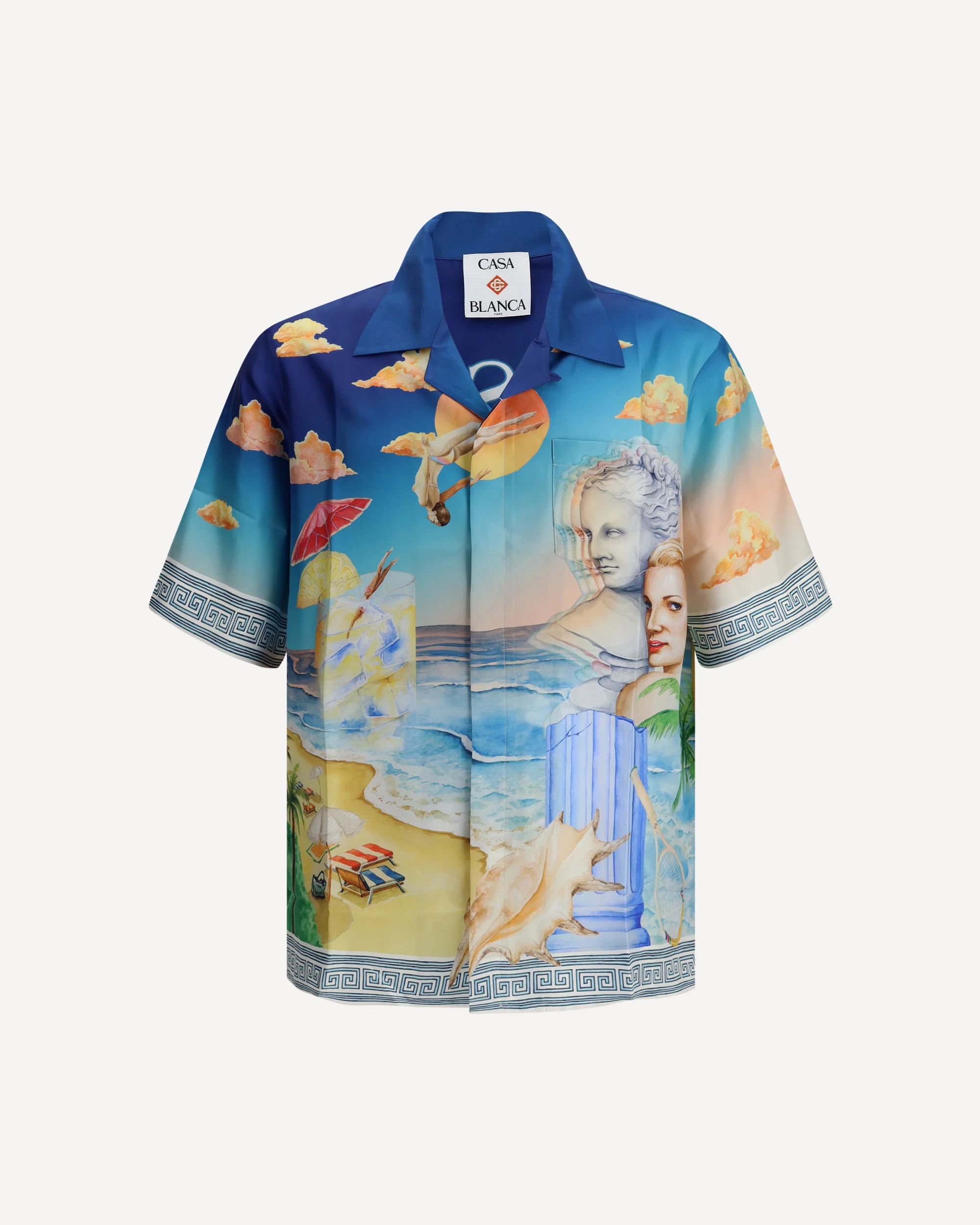 Cuban short sleeve silk Shirt - Image 3