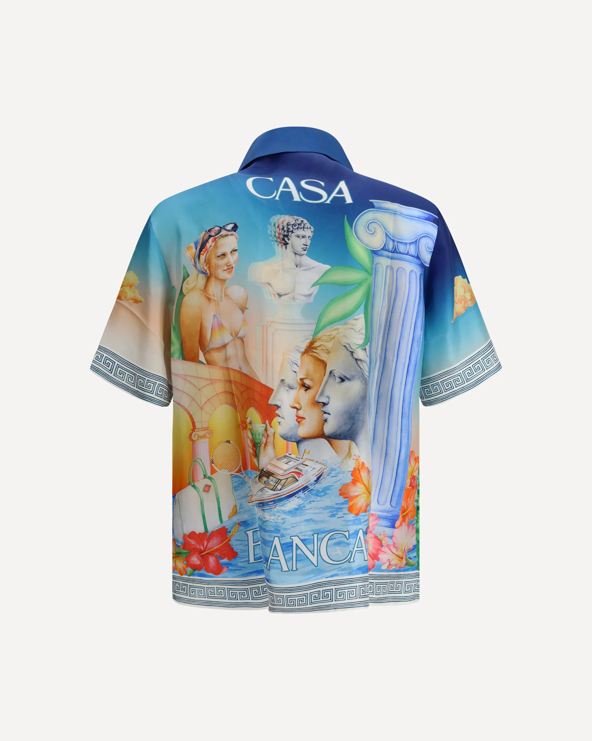 Cuban short sleeve silk Shirt - Image 4