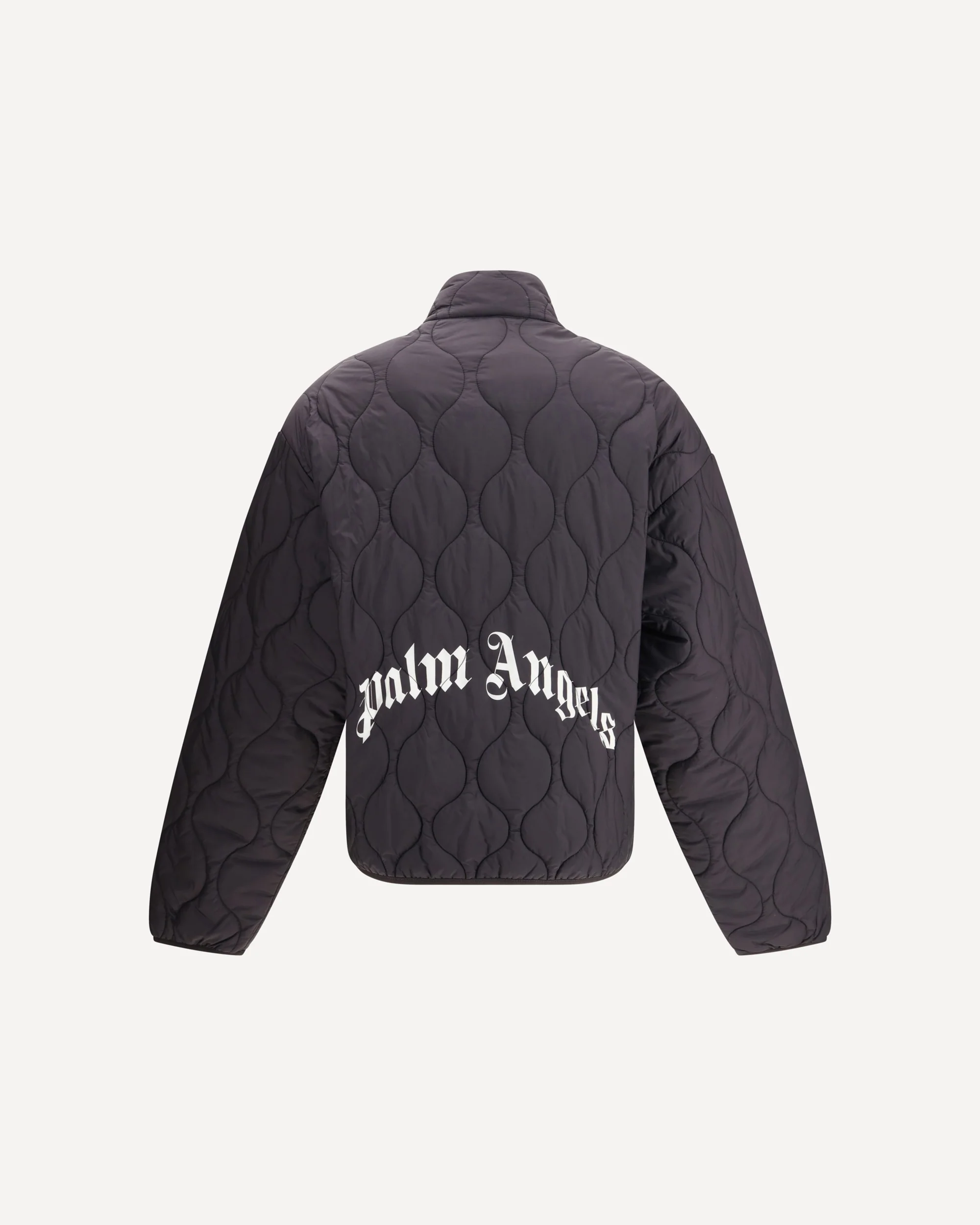 Curved Quilted Logo Jacket - Image 4